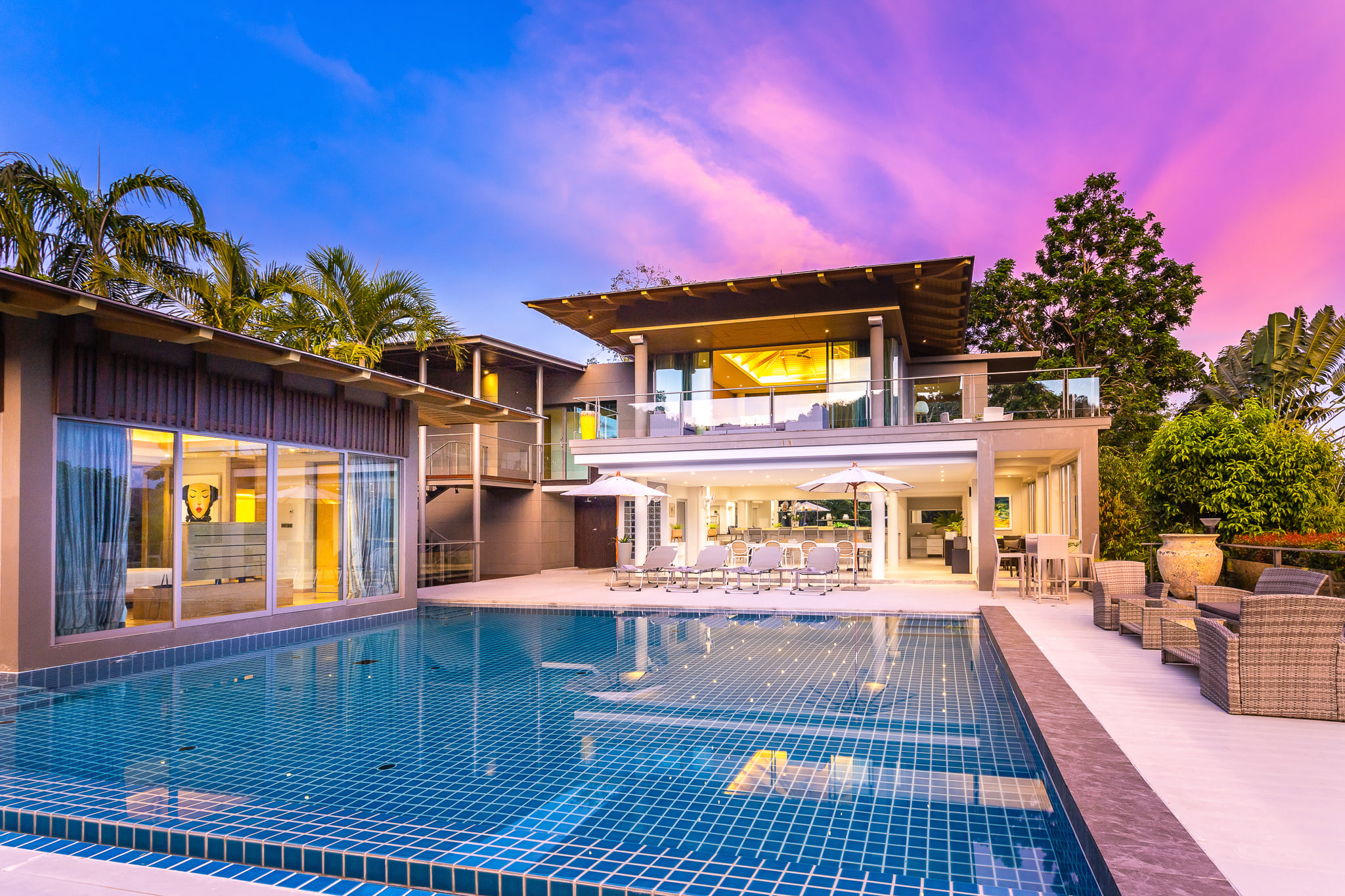 LUXURY 5 BED POOL VILLA FOR RENT (DAO-C018) image