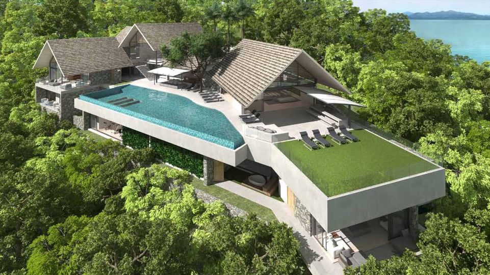 4 bedroom sea view luxury private pool villa in Cape Yamu (SU-1039) image