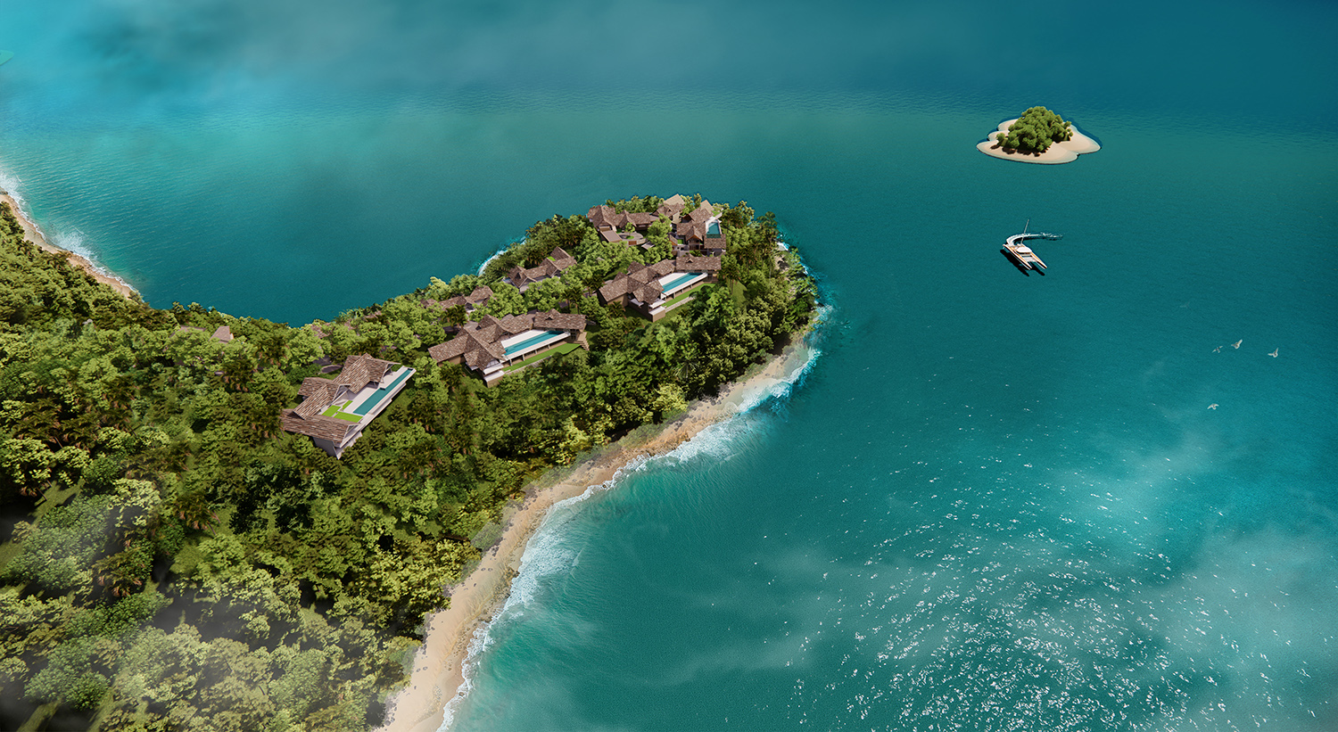 4 bedroom sea view luxury private pool villa in Cape Yamu (SU-1039) image