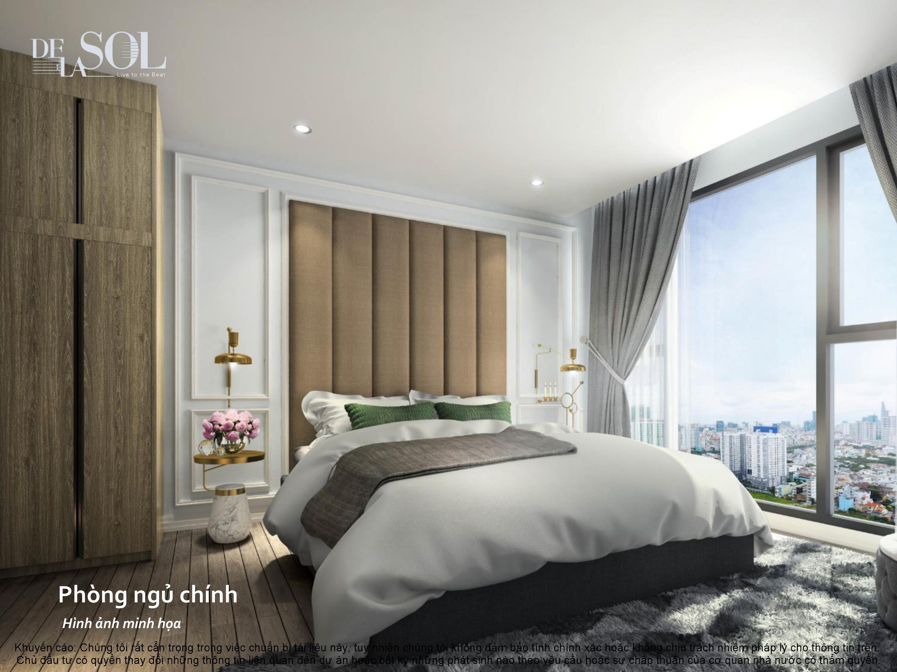 Delasol - Capita Land, 2 Bedrooms, Fully Fitted, Nice view image