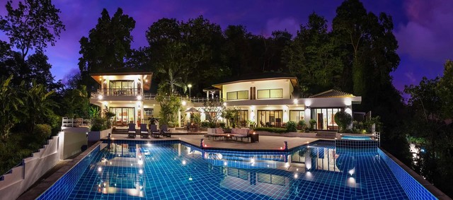 A Panoramic Ocean and lush mountains view 3 Bedrooms Villa (SUC-1055) photo