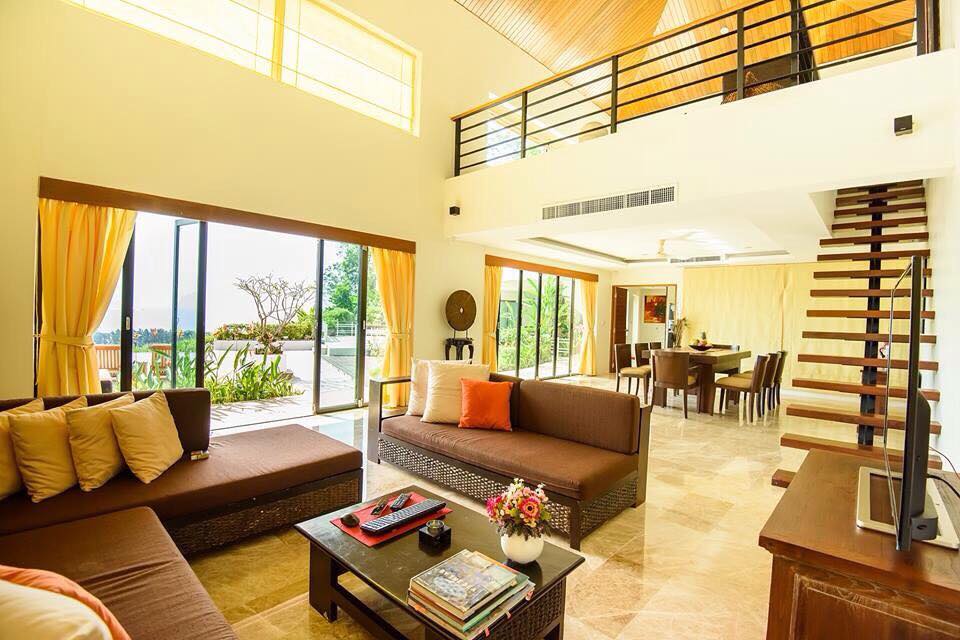 A Panoramic Ocean and lush mountains view 3 Bedrooms Villa (SUC-1055) image