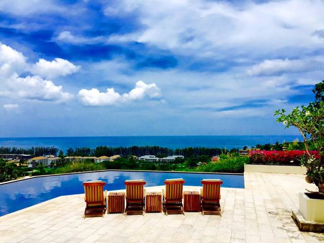 A Panoramic Ocean and lush mountains view 3 Bedrooms Villa (SUC-1055) image