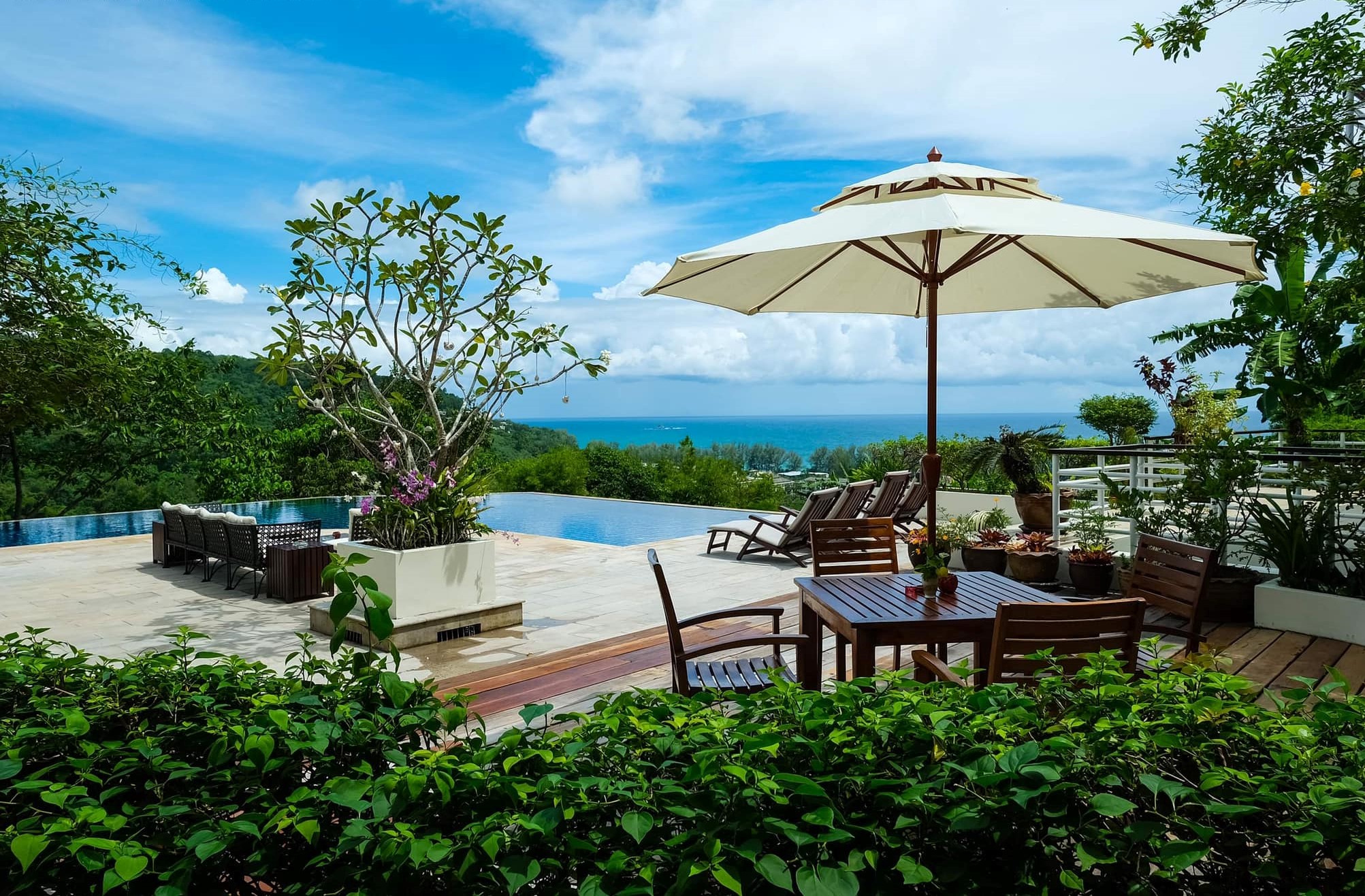 A Panoramic Ocean and lush mountains view 3 Bedrooms Villa (SUC-1055) image