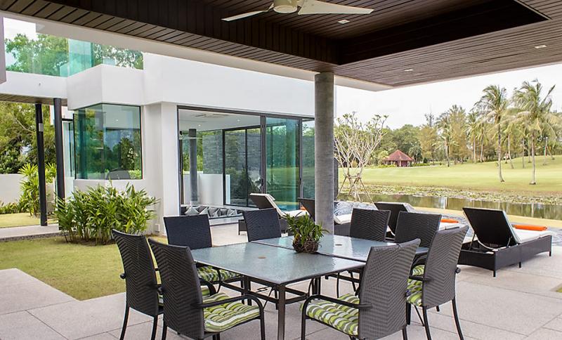 Luxury modern two-storey lake view pool villa in Laguna Homes (SUC-1057) image