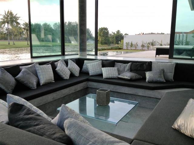 Luxury modern two-storey lake view pool villa in Laguna Homes (SUC-1057) image