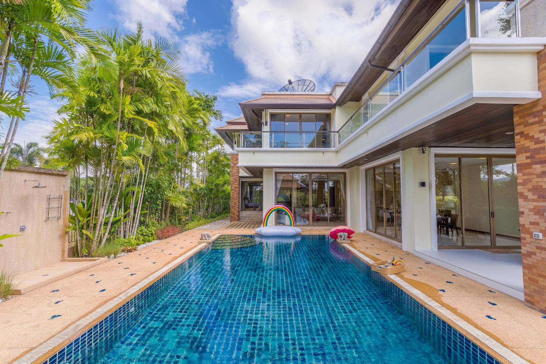 2 Story 5 Bedroom Golf and lake view private pool villa in Laguna Homes (SUC-1058) image