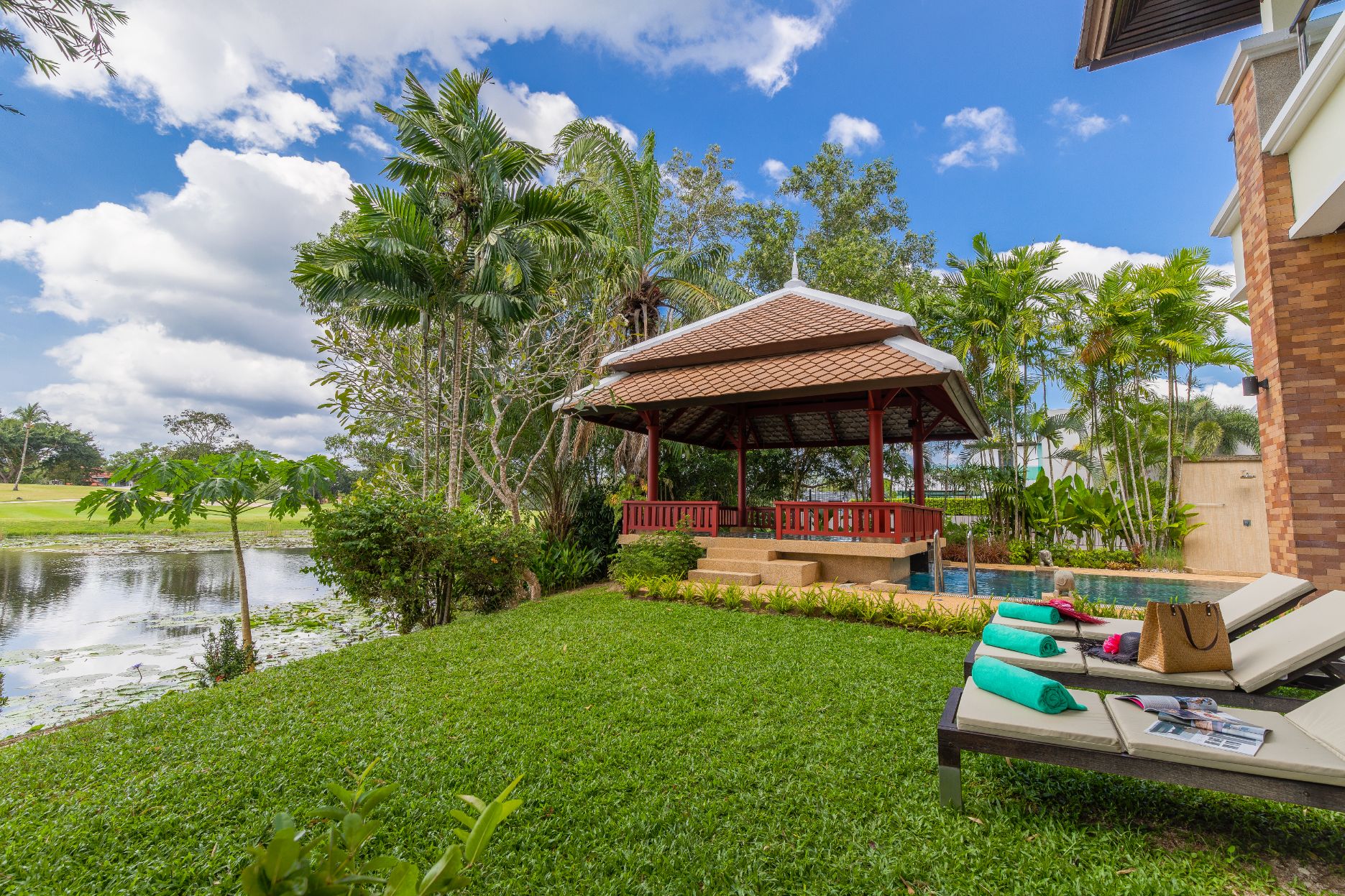 2 Story 5 Bedroom Golf and lake view private pool villa in Laguna Homes (SUC-1058) image