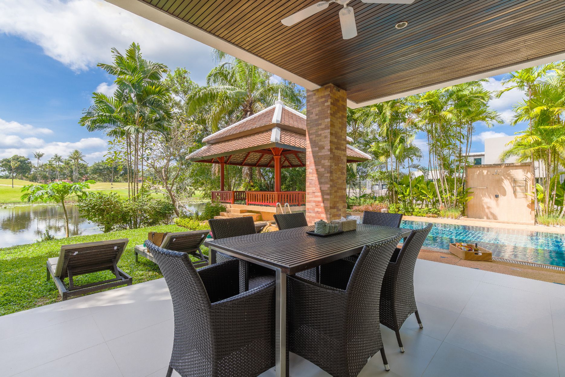 2 Story 5 Bedroom Golf and lake view private pool villa in Laguna Homes (SUC-1058) image