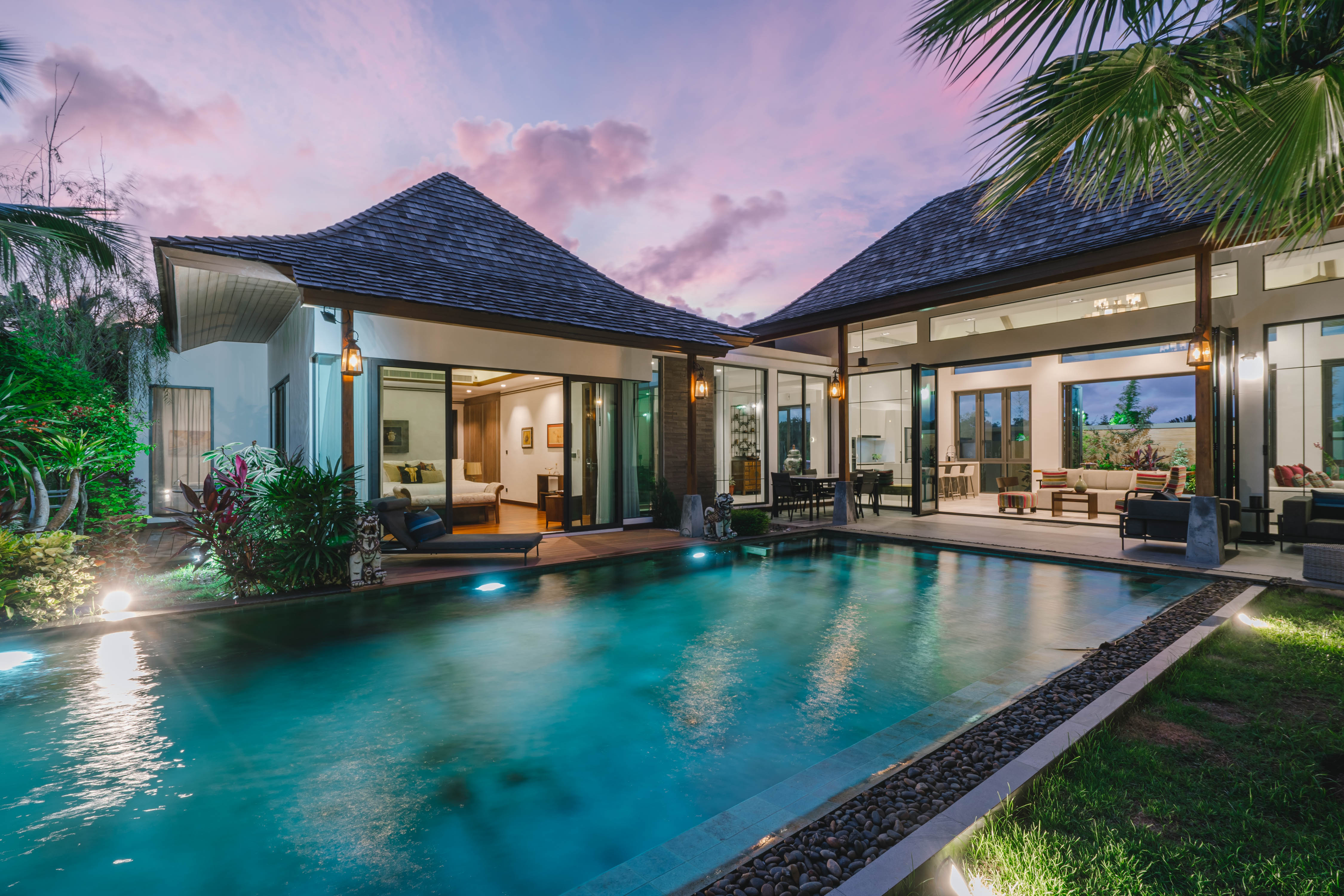 Outstanding, contemporary lakeview 4-Bedrooms pool villa (SUC-1064) image