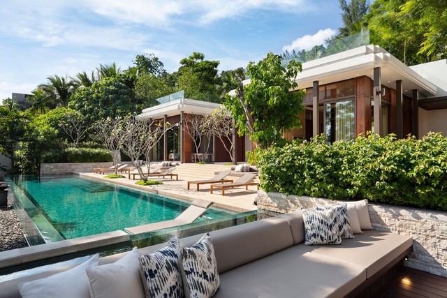 4 Bedroom Luxury Villa with a media/lounge room at Layan Residence (SUP-1074) photo