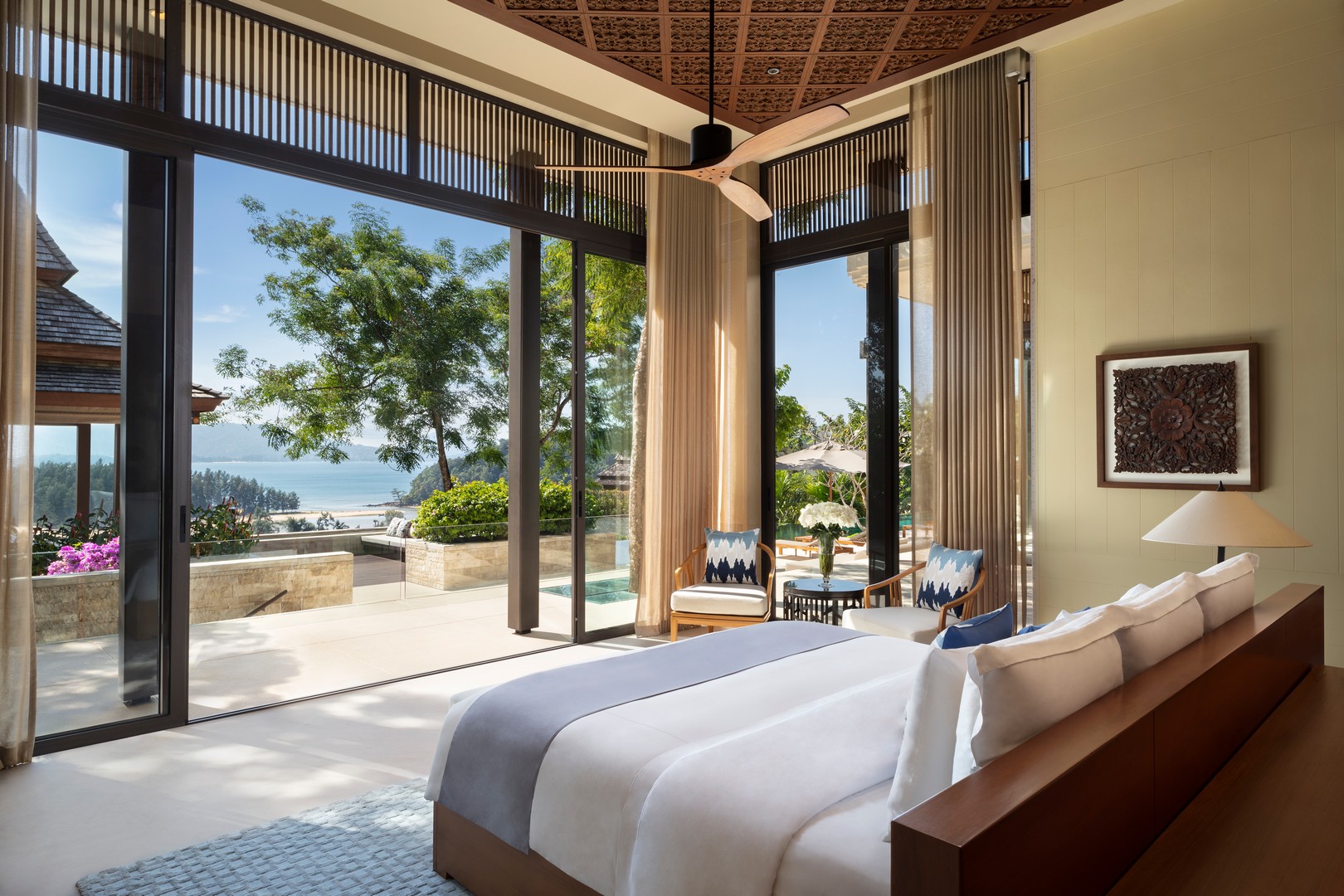 4 Bedroom Luxury Villa with a media/lounge room at Layan Residence  (SUP-1074) image