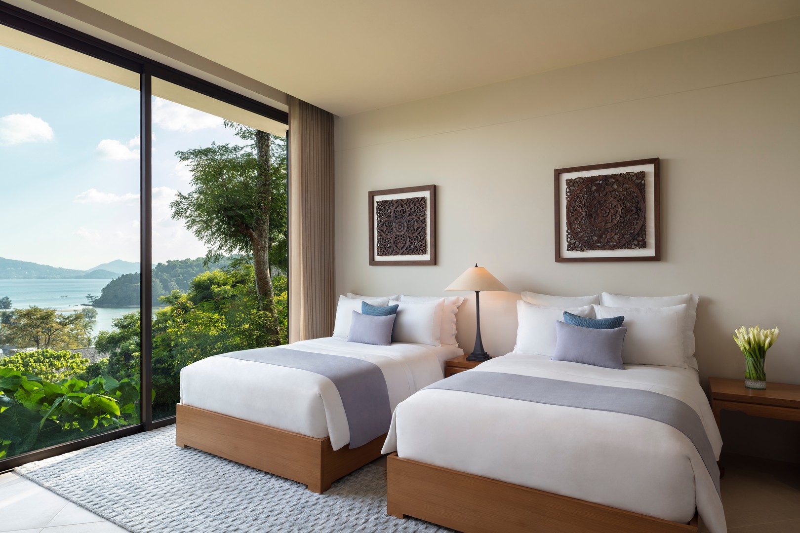 4 Bedroom Luxury Villa with a media/lounge room at Layan Residence  (SUP-1074) image