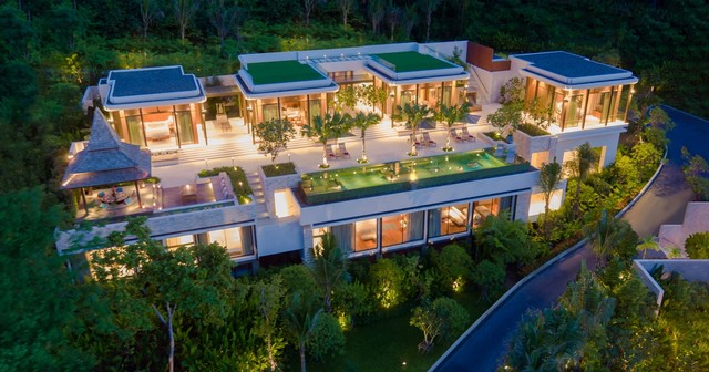 5 Bedroom Luxury Villa with spa room and 3 expansion spaces in raw concreteat Layan Residence (SUP-1075) photo