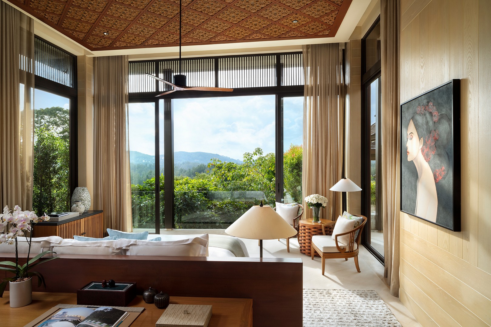 3-bedroom Luxury Villa with a study, lower-level media/lounge room Layan Residence (SUP-1076)  image