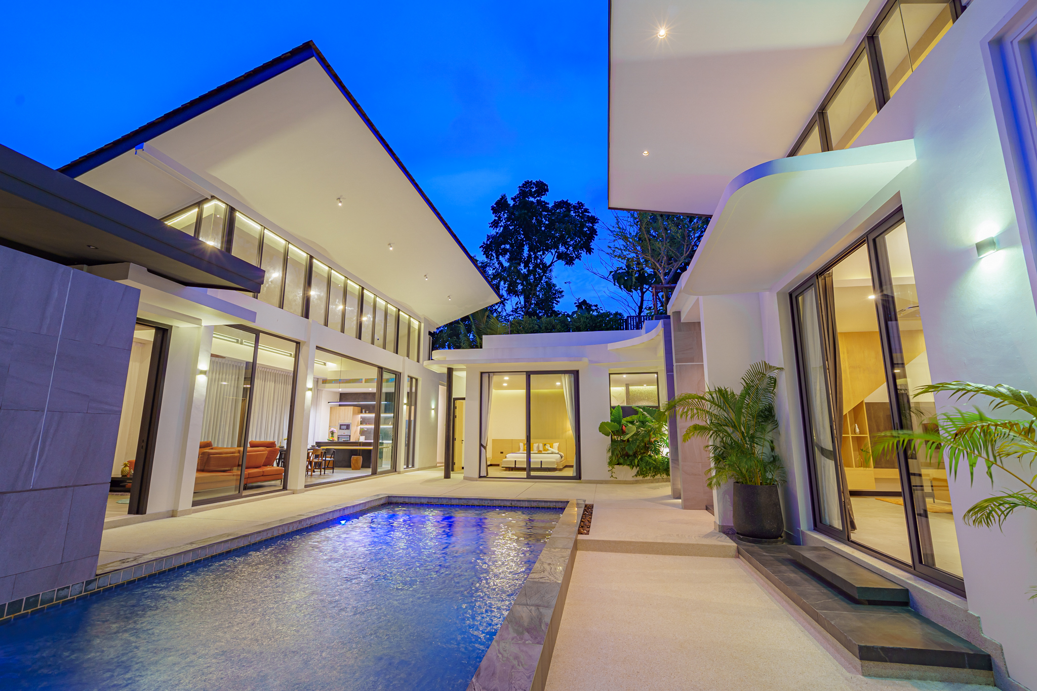 Modern​ Tropical​ Style 3 bedrooms ensuite bathroom pool villa (SUP-1082) image