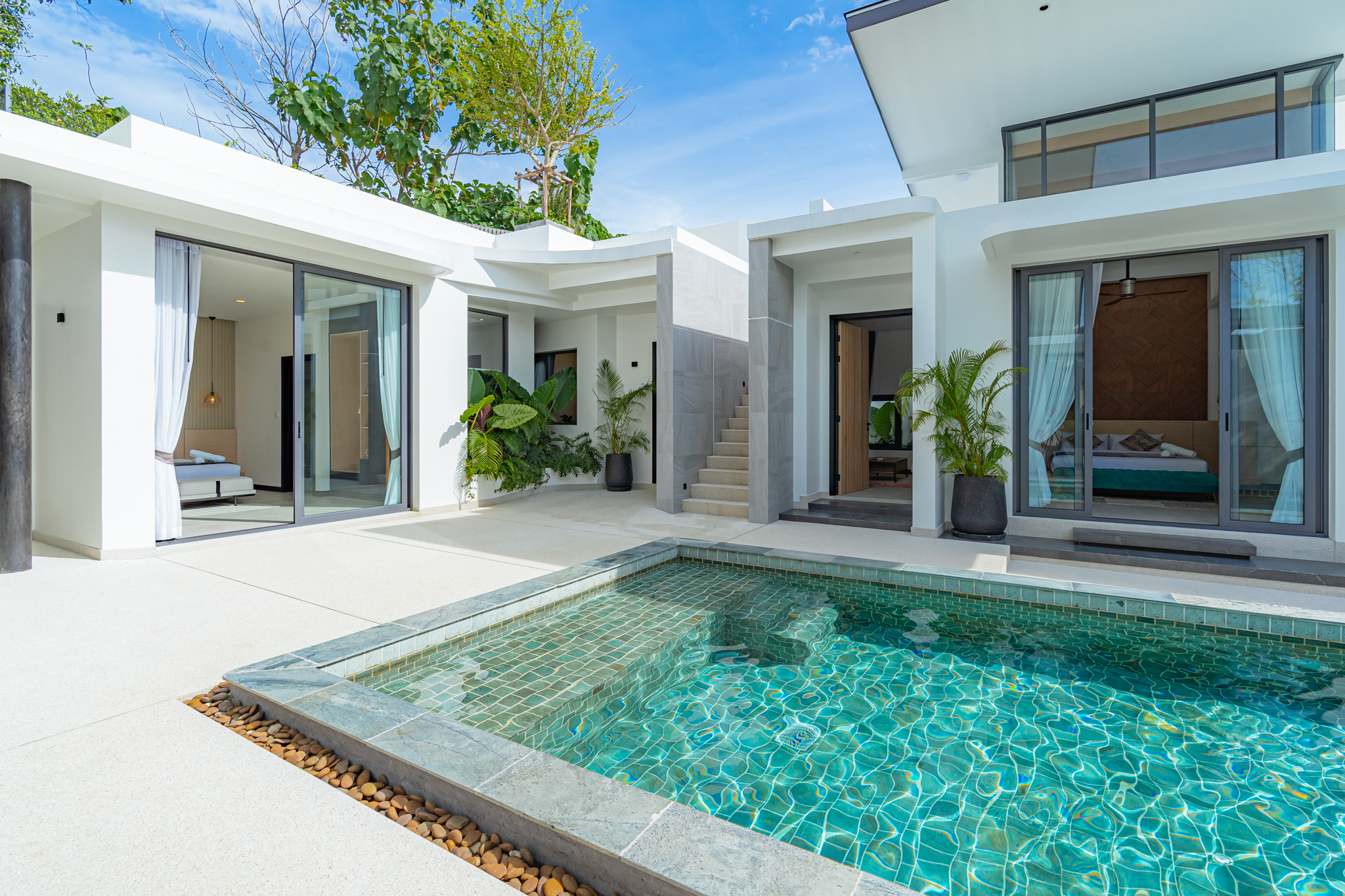 Modern​ Tropical​ Style 3 bedrooms ensuite bathroom pool villa (SUP-1082) image