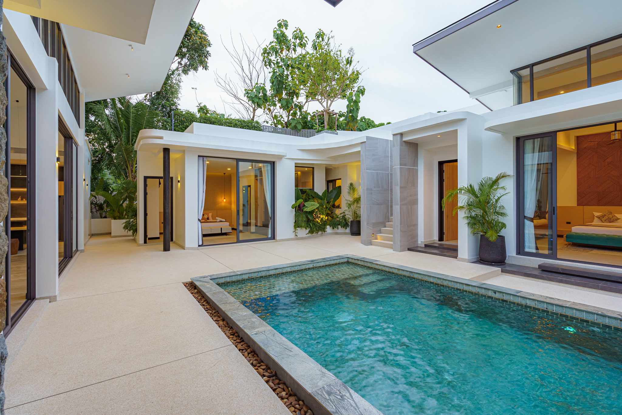 Modern​ Tropical​ Style 3 bedrooms ensuite bathroom pool villa (SUP-1082) image