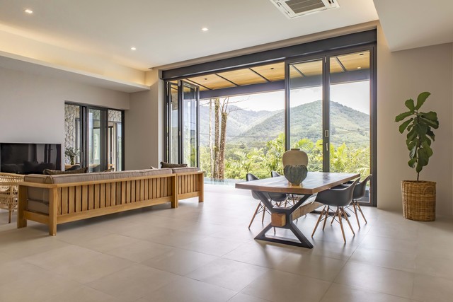 Single Story 3 Bedroom pool villa on hillside (SUP-238) image