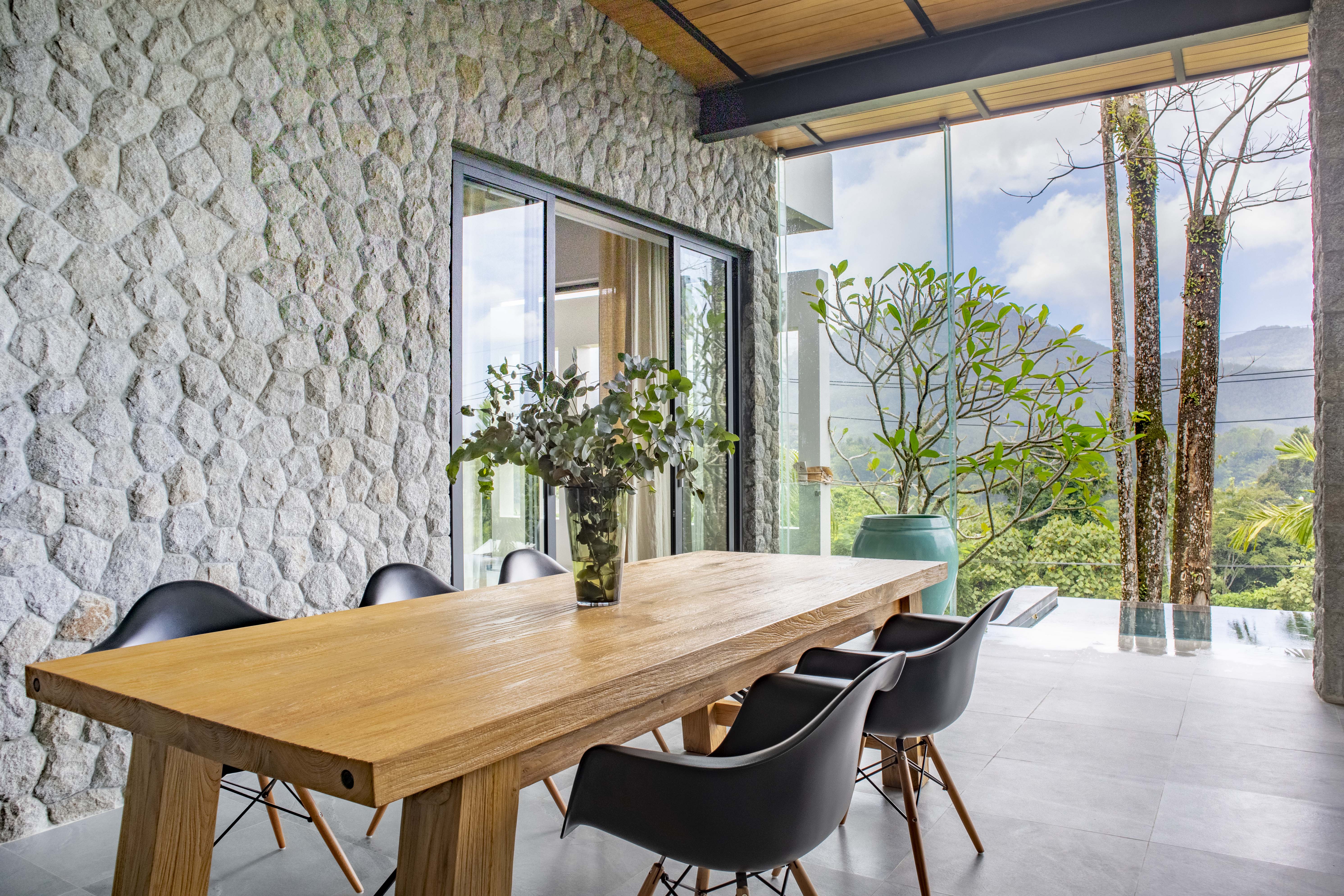 Single Story 3 Bedroom pool villa on hillside (SUP-238) image