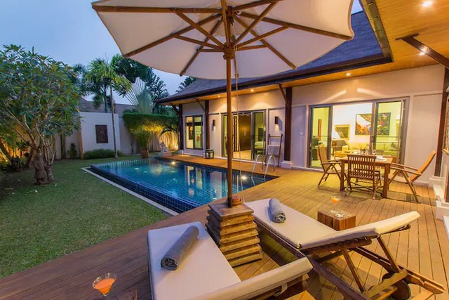 Modern oriental-style 2 Bedroom pool villa (SUC-1098) image