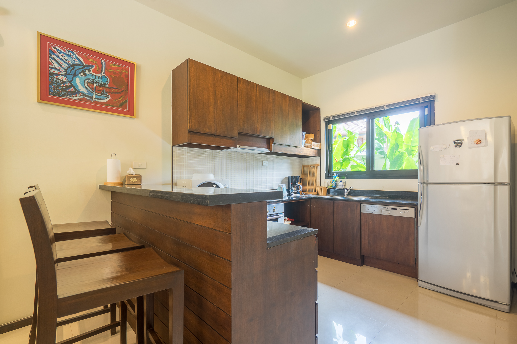 Tropical villa overlooking the hills of Nai Harn (SUC-1102) image