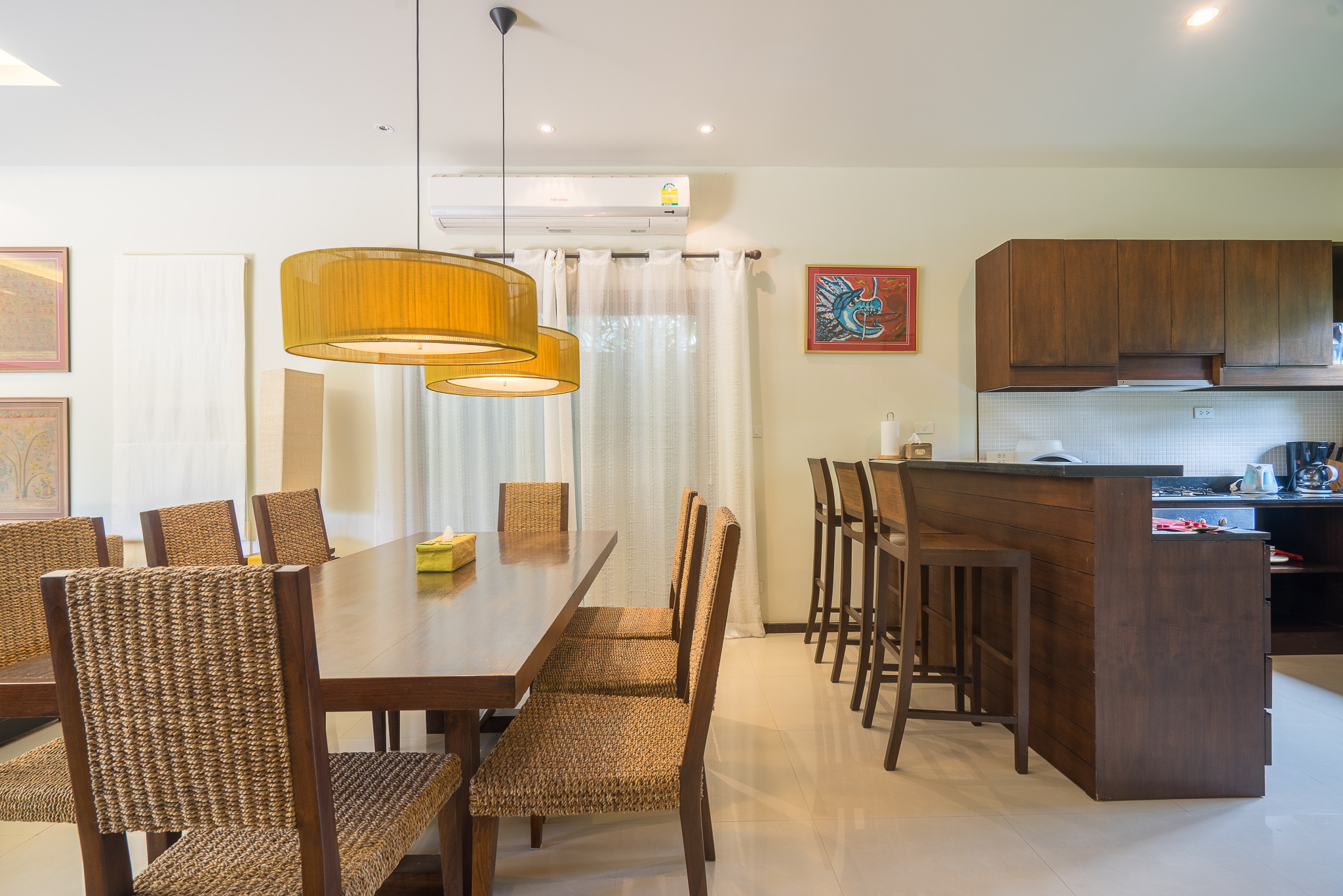 Tropical villa overlooking the hills of Nai Harn (SUC-1102) image