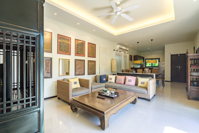 Tropical villa overlooking the hills of Nai Harn (SUC-1102) image