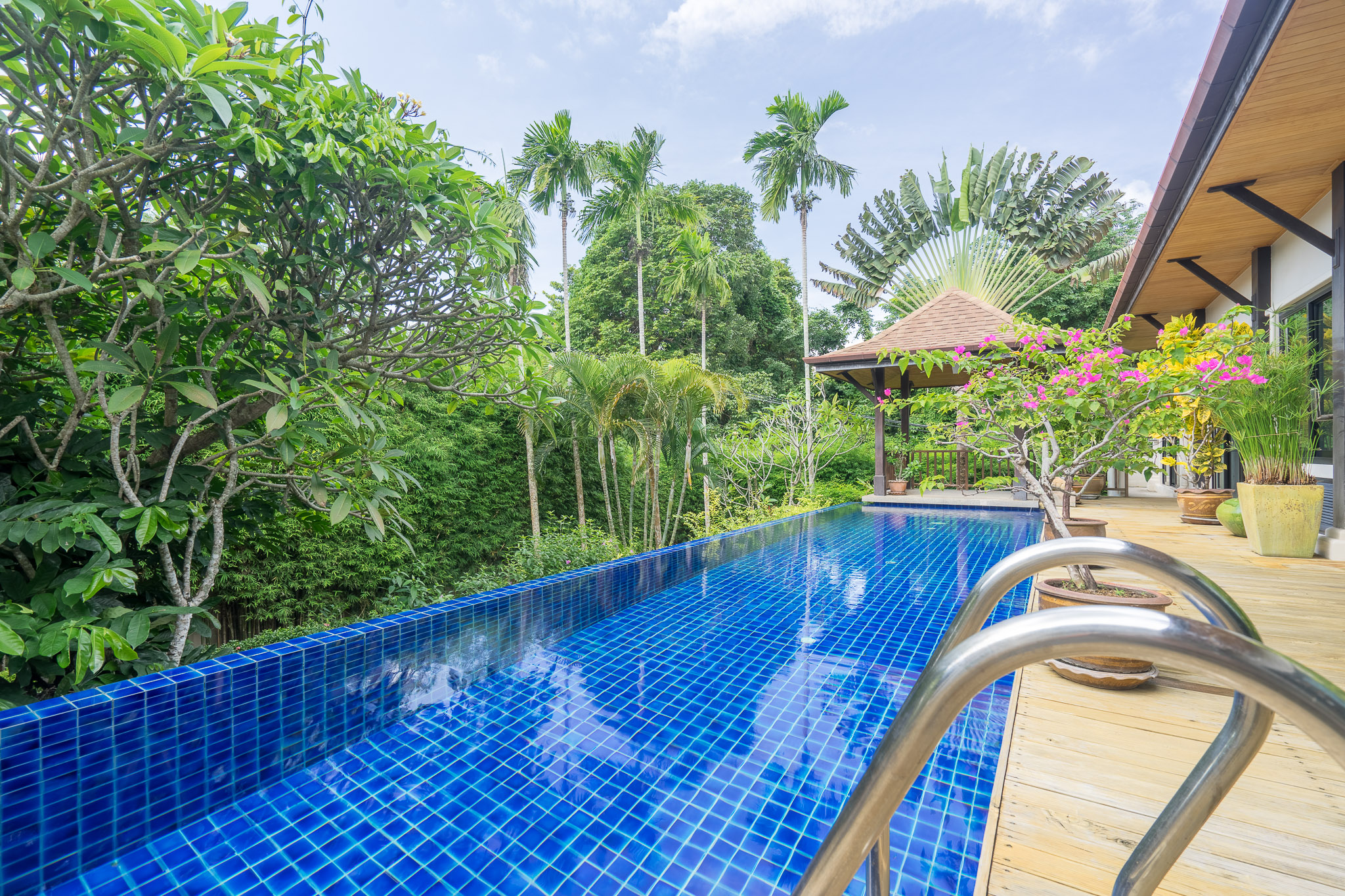Tropical villa overlooking the hills of Nai Harn (SUC-1102) image