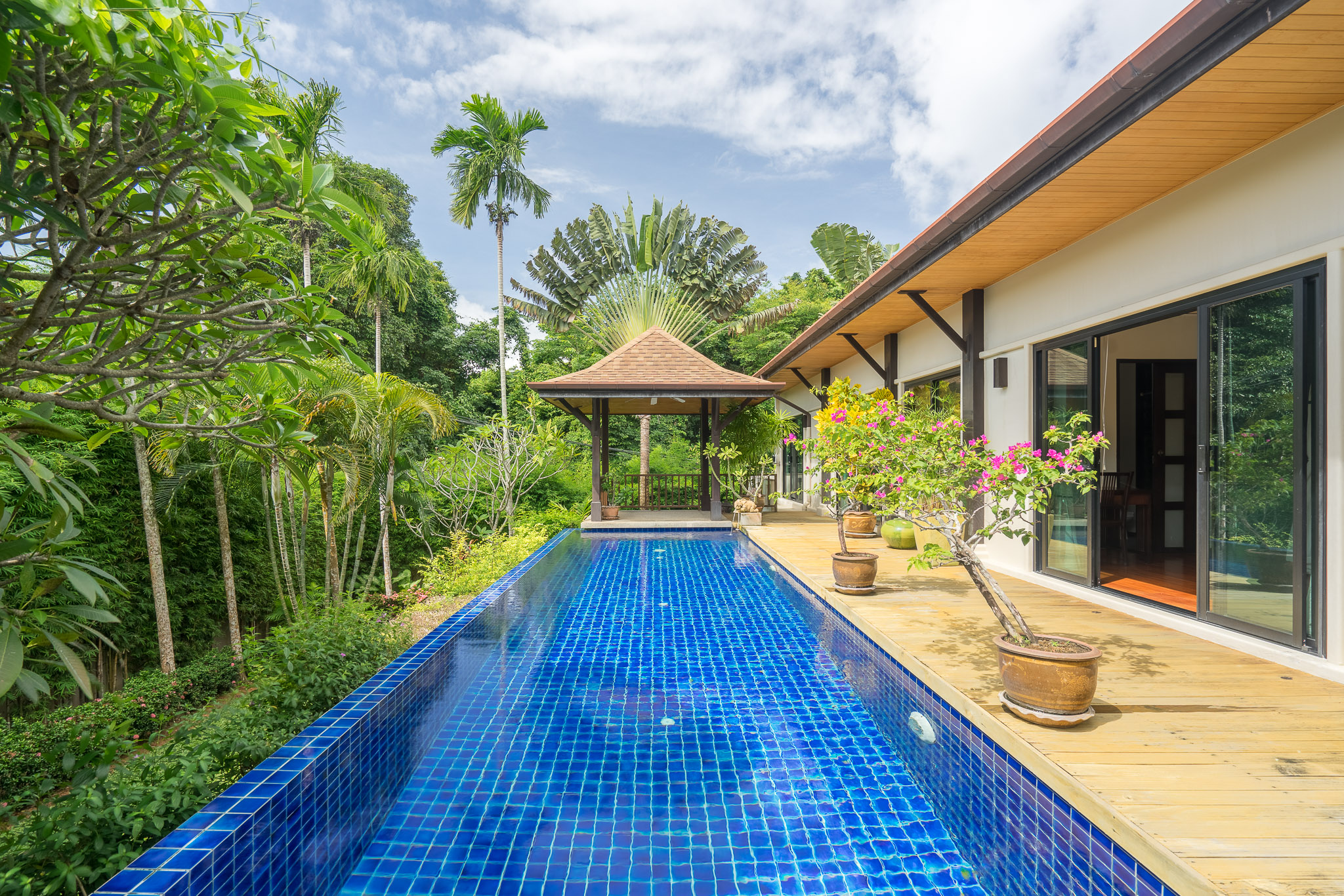 Tropical villa overlooking the hills of Nai Harn (SUC-1102) image