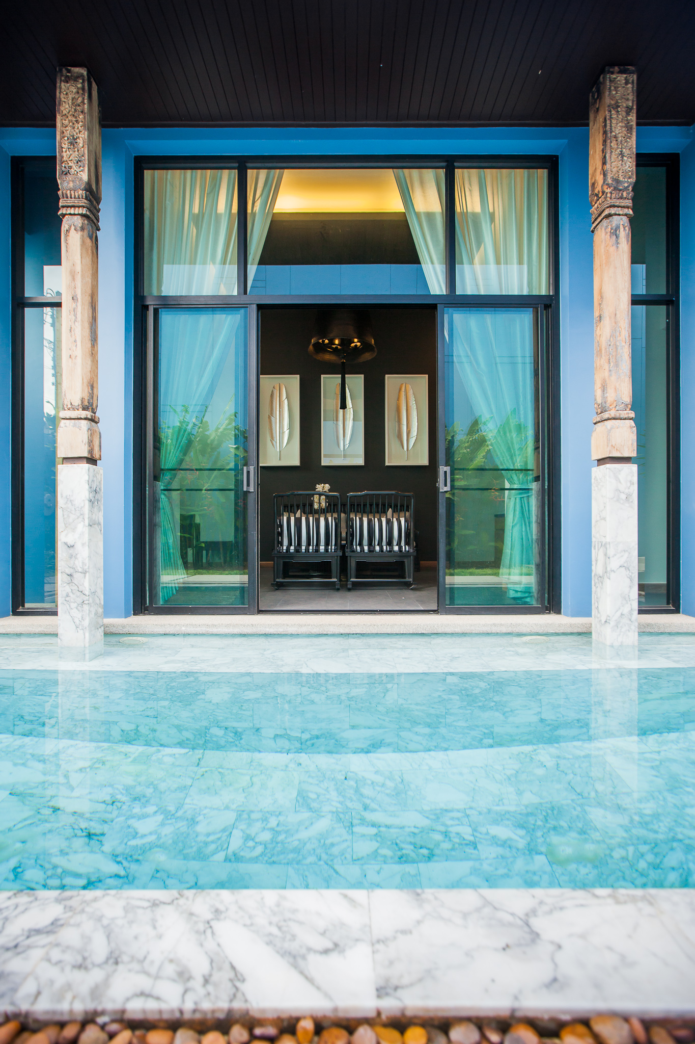 Romantic Sino architectural concepts villa (SUC-1109) image