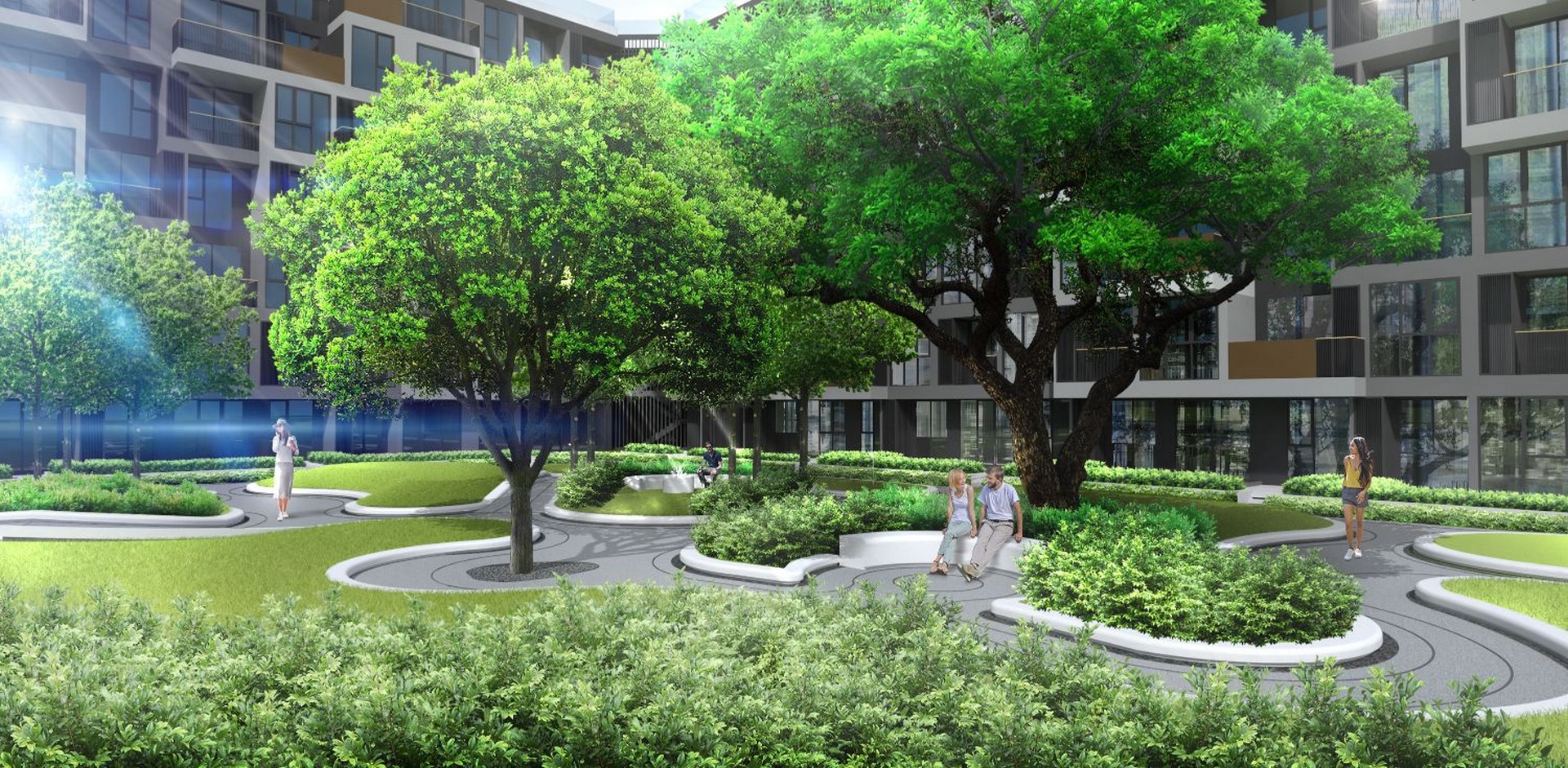 1 BEDROOM GOLF COURSE VIEW OCEANSIDE APARTMENTS IN SKY PARK (SUC-1116) image