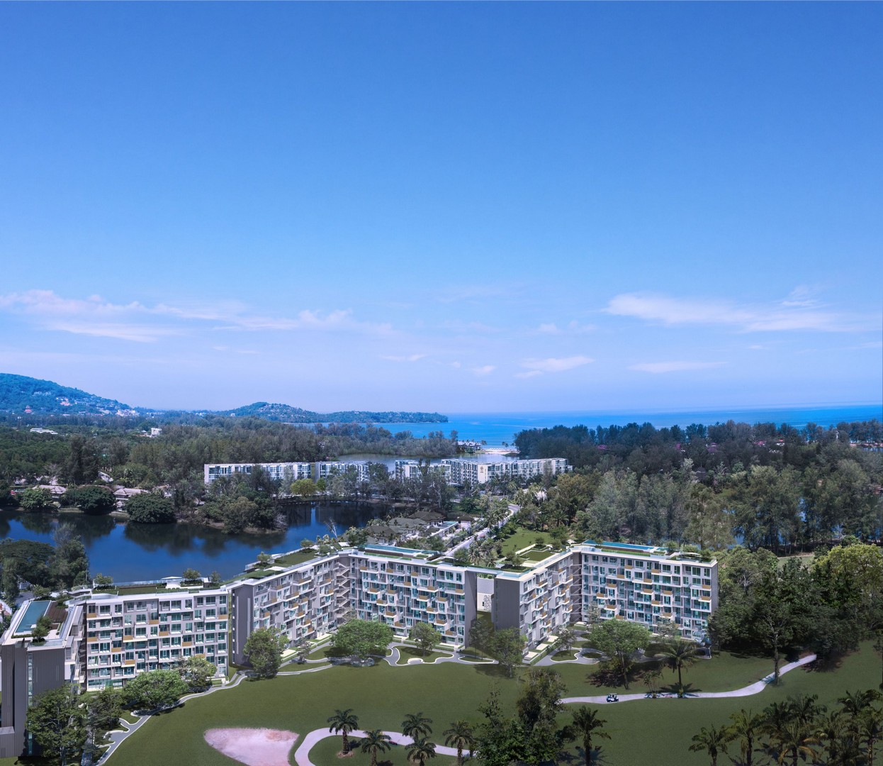 2 BEDROOM GOLF COURSE VIEW APARTMENT IN SKY PARK (SUC-1117) image