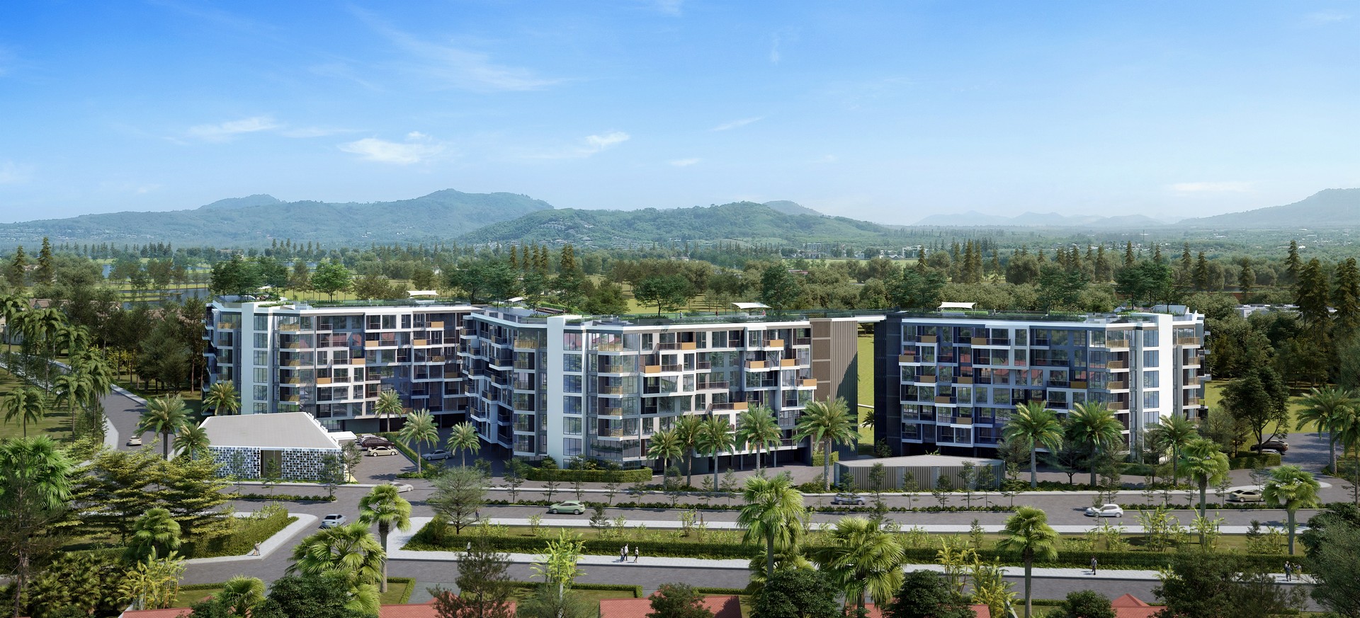 2 BEDROOM GOLF COURSE VIEW APARTMENT IN SKY PARK (SUC-1117) image