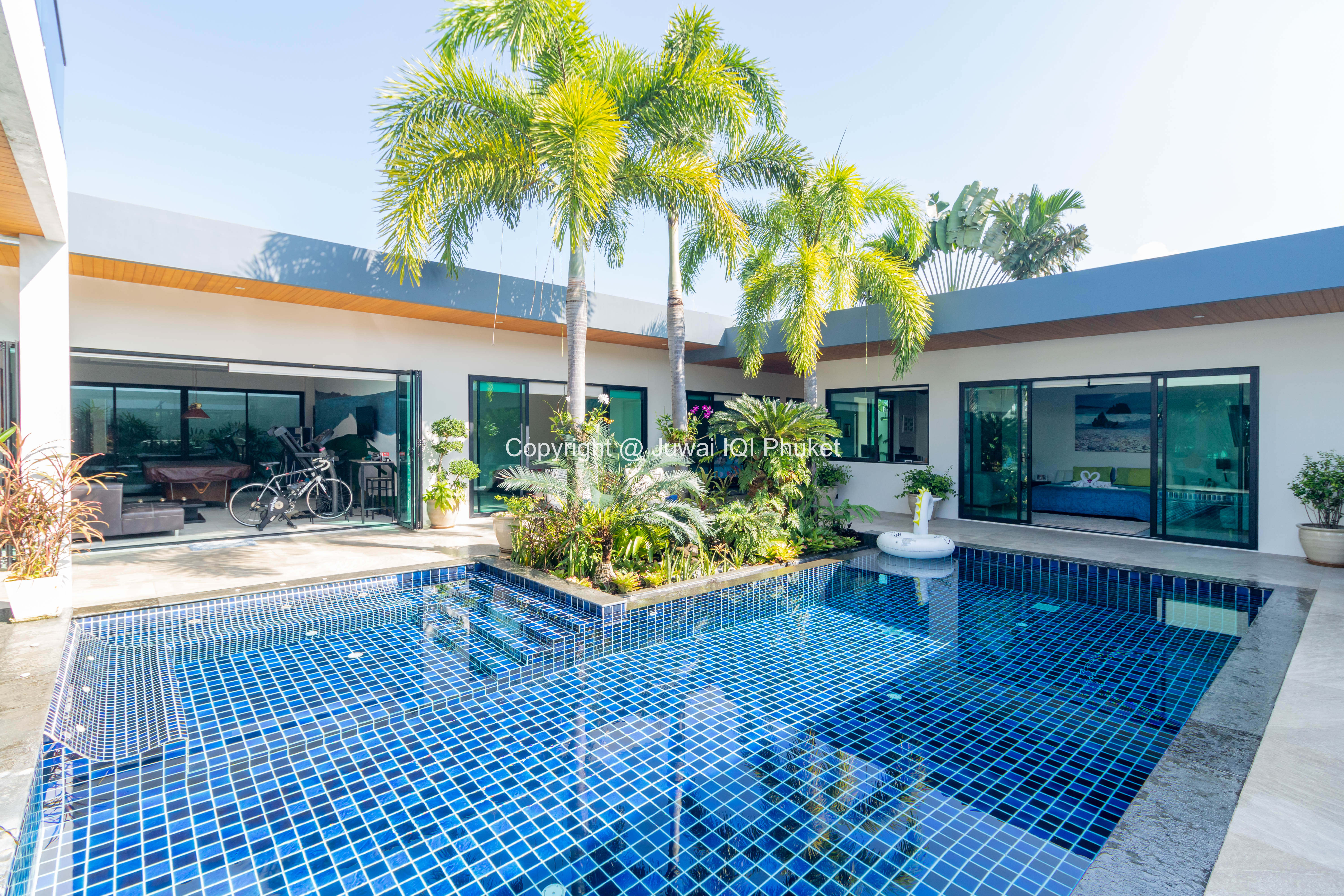 2 story private pool villa image