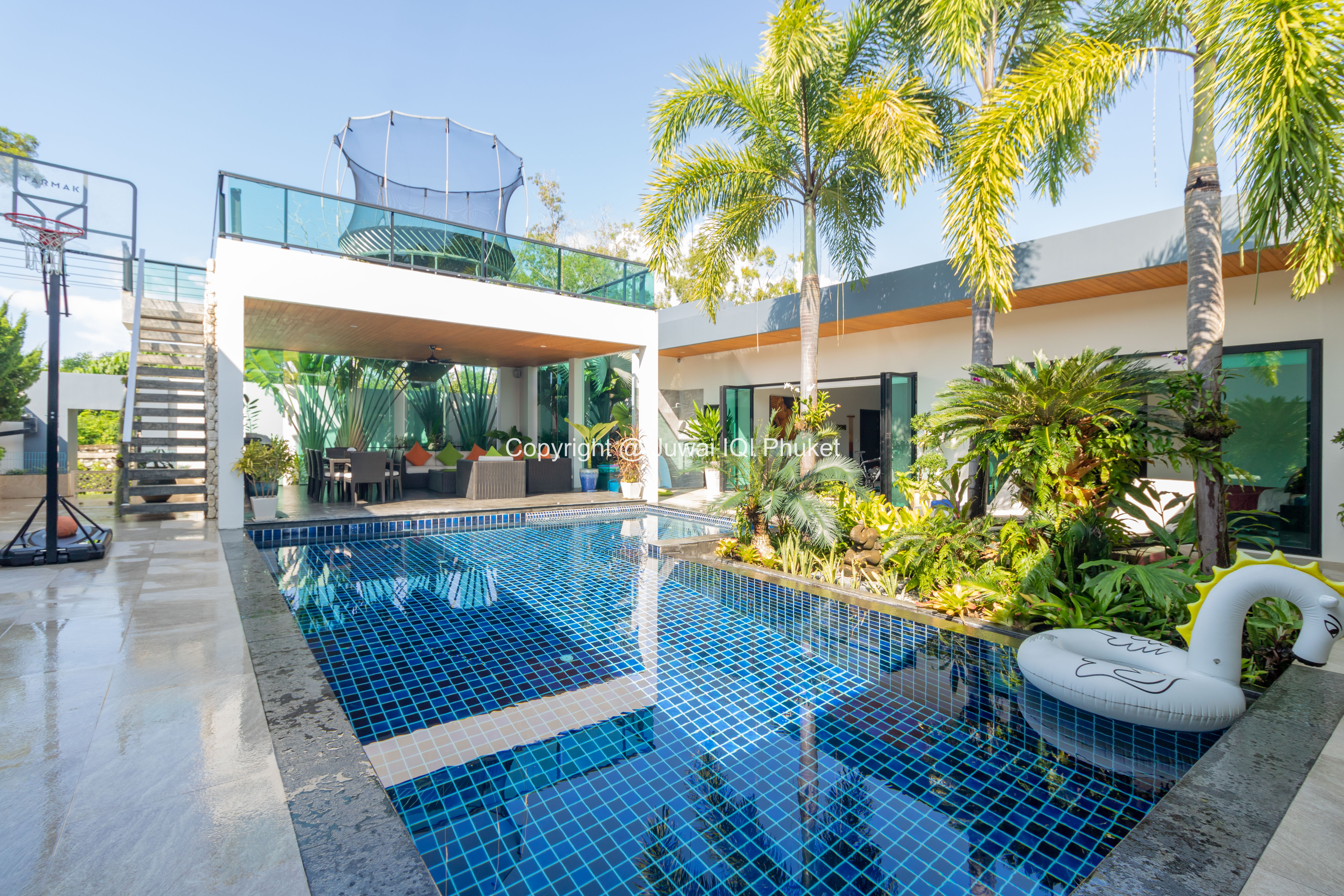 2 story private pool villa image