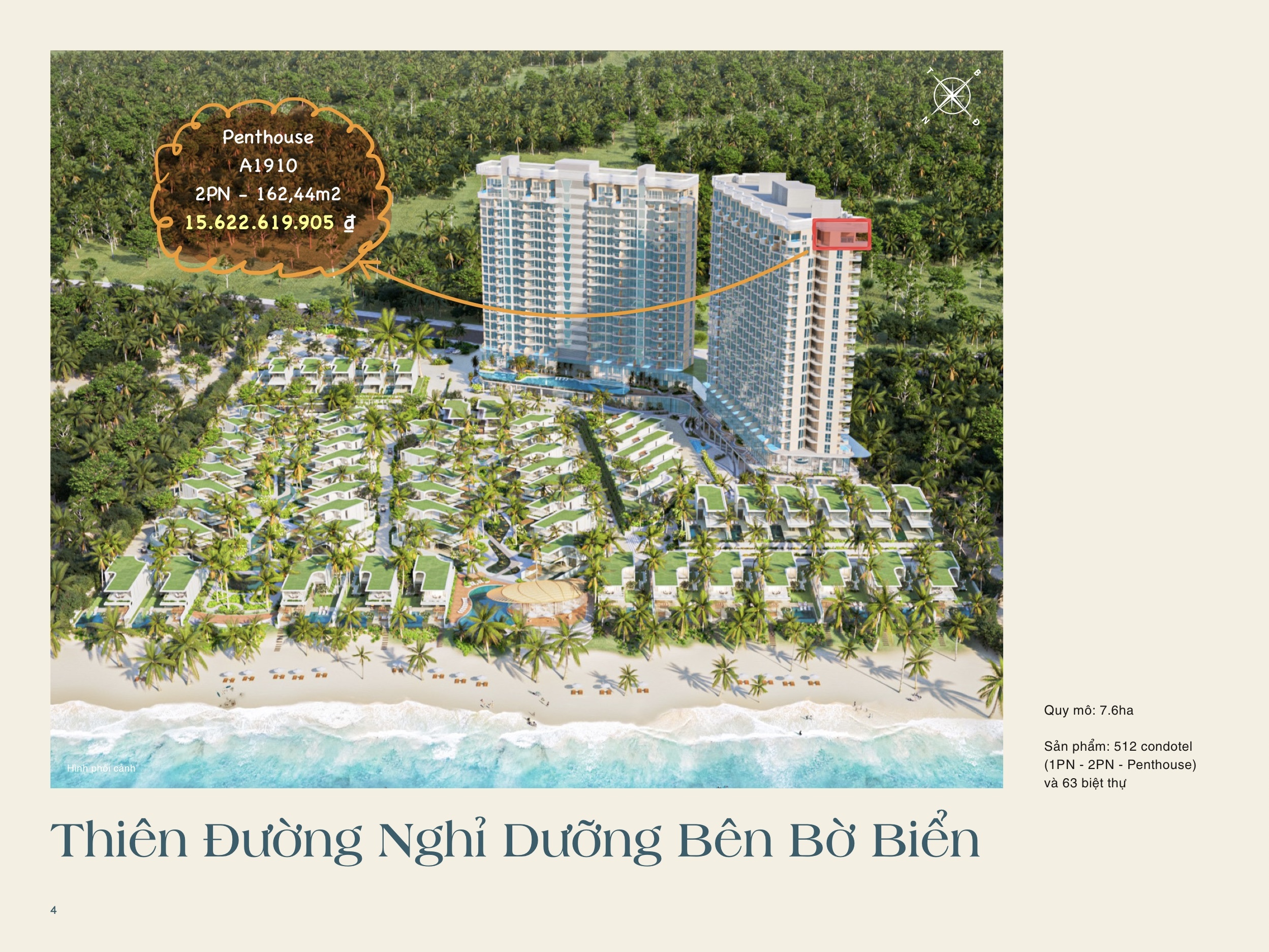 IXORA HO TRAM BY FUSION - PENTHOUSE - PRIVATE SWIMMING POOL - SEA VIEW image