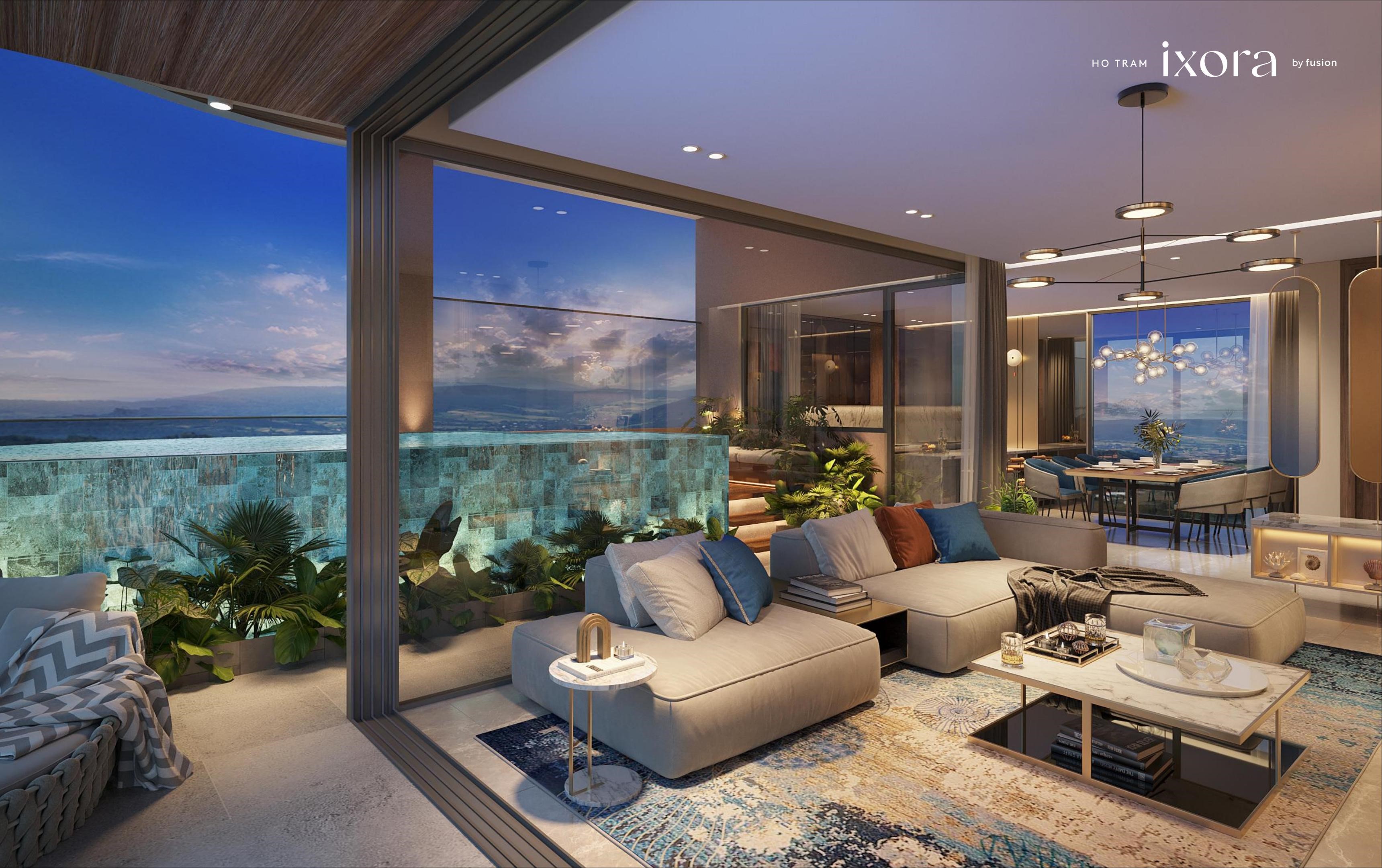 IXORA HO TRAM BY FUSION - PENTHOUSE - PRIVATE SWIMMING POOL - SEA VIEW image