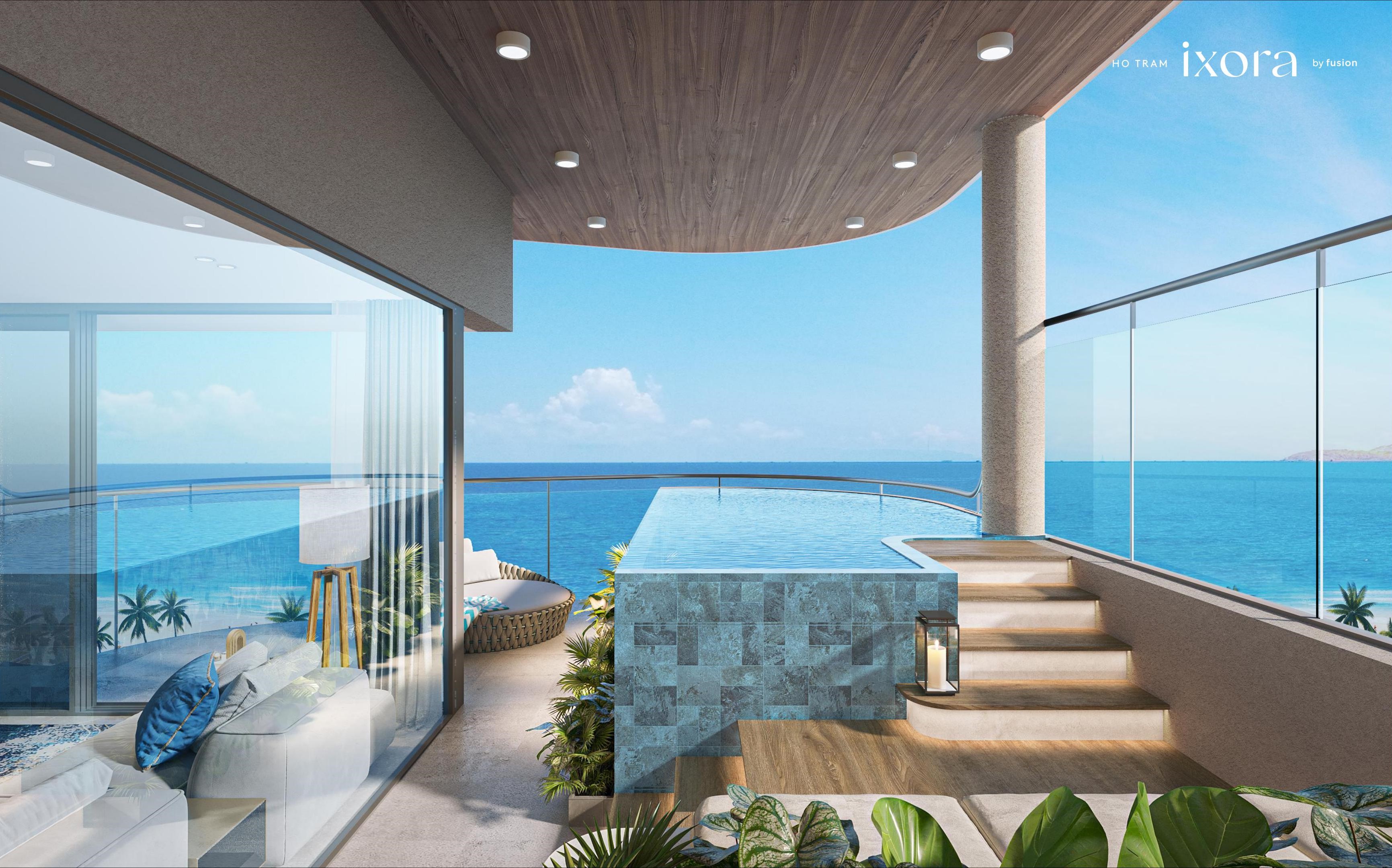IXORA HO TRAM BY FUSION - PENTHOUSE - PRIVATE SWIMMING POOL - SEA VIEW image