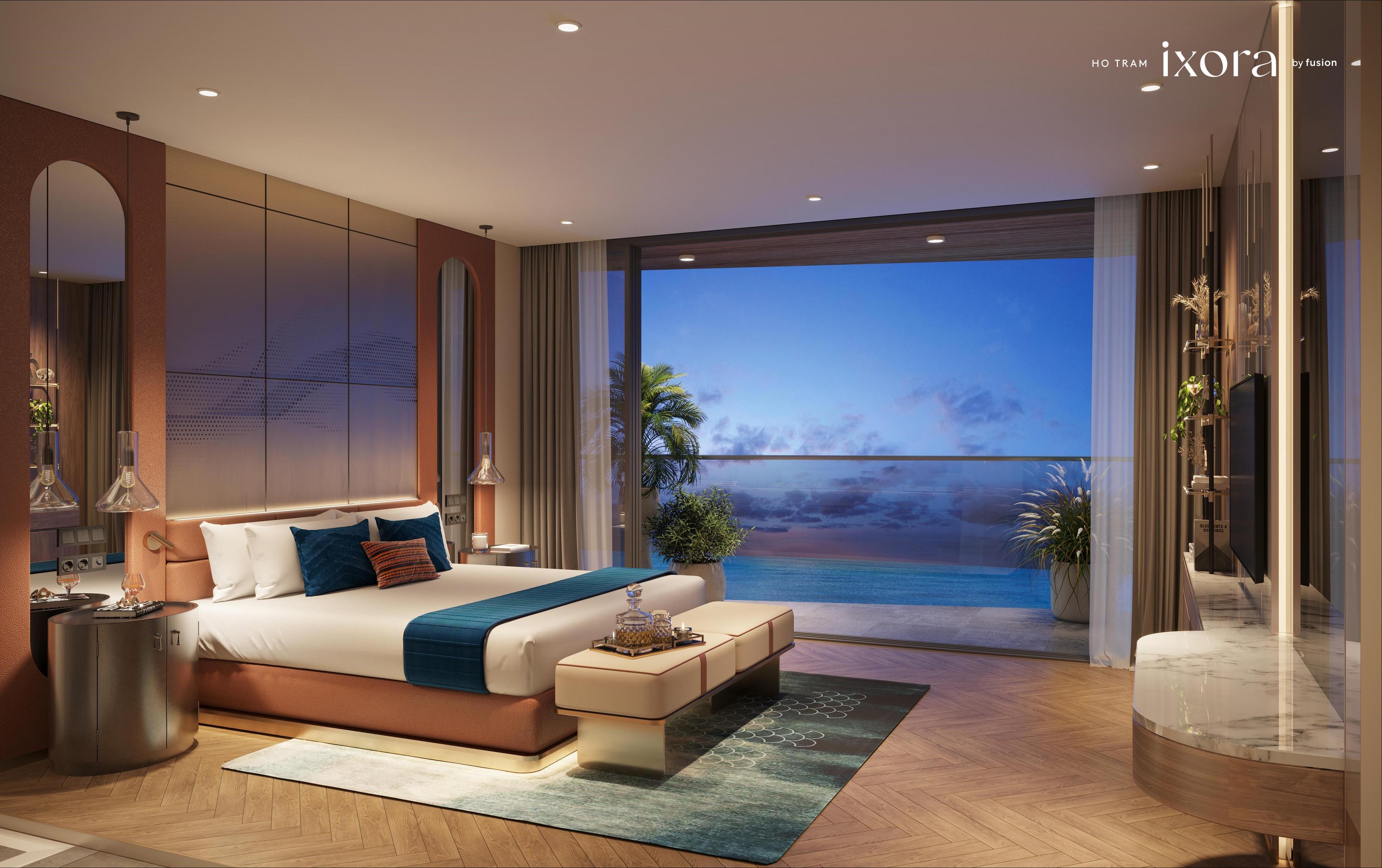 DUPLEX PENTHOUSE - IXORA HỒ TRÀM BY FUSION, 160SQM, SEA VIEW, PRIVATE POOL, LIMITED EDITION image