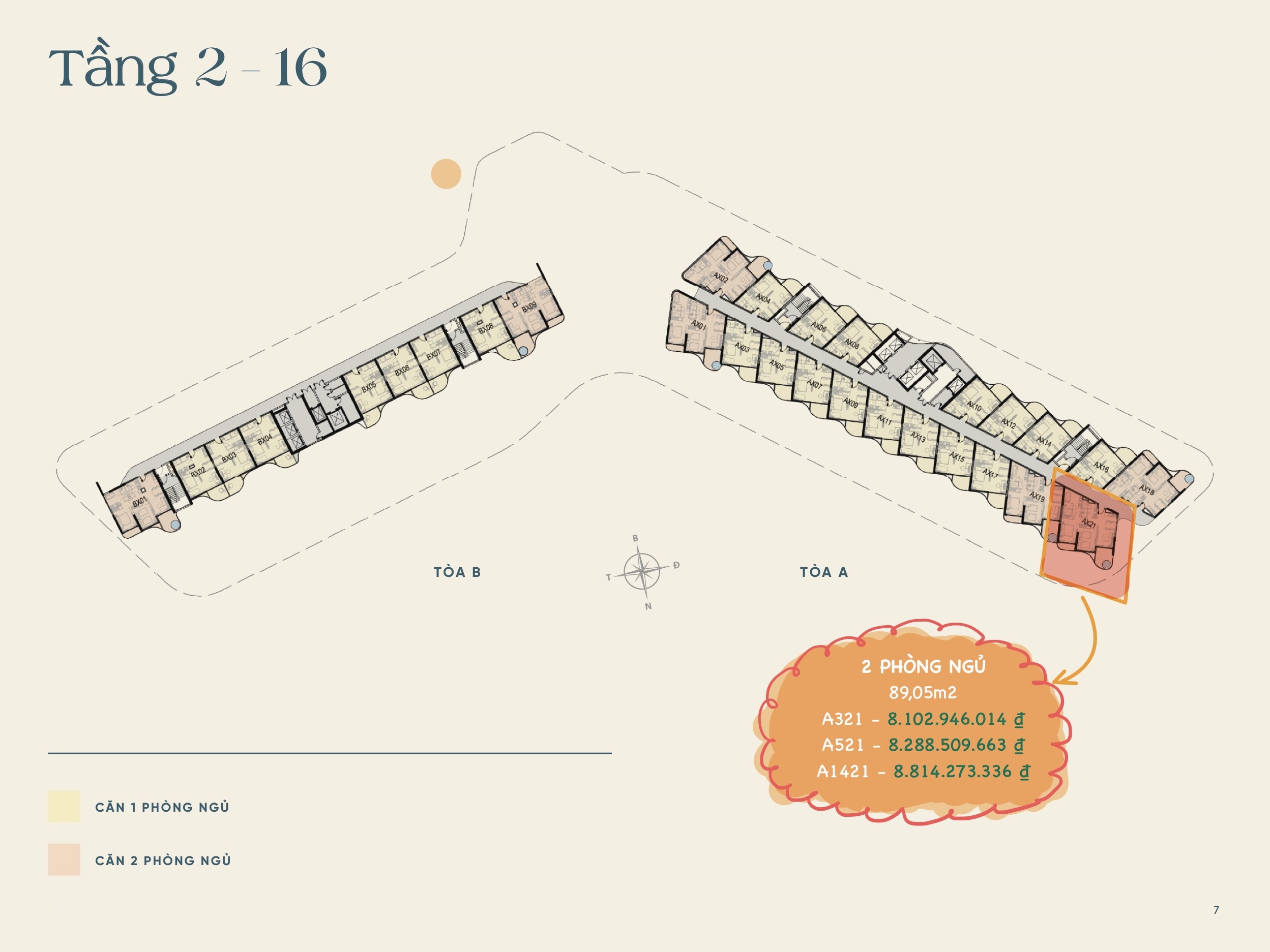 CORNER 2 BEDROOMS - IXORA HỒ TRÀM BY FUSION, SEA VIEW, FULLY HIGH-END FURNISHED image