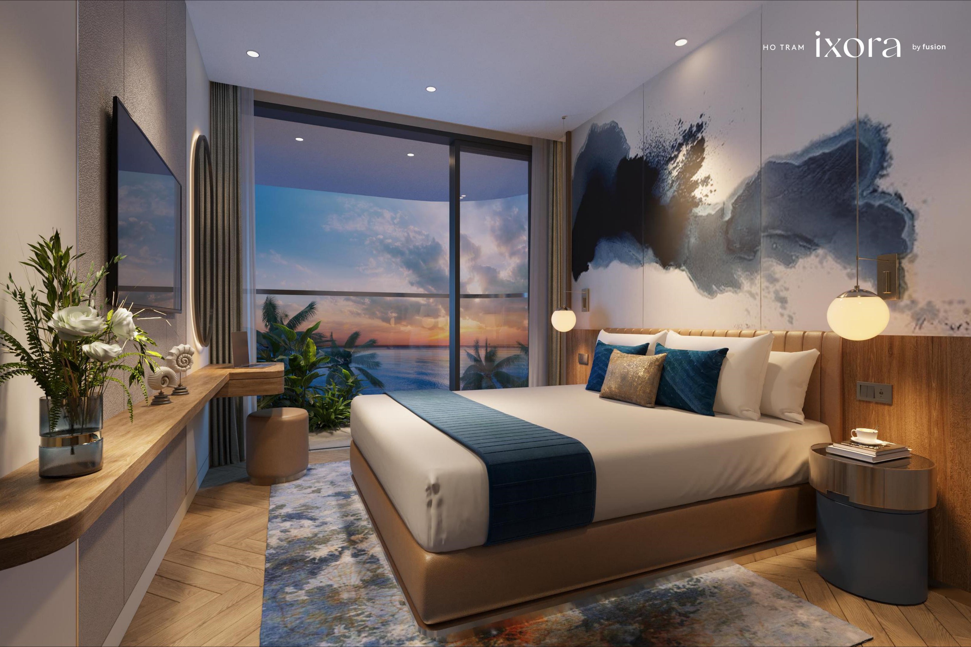 Beach Villa - IXORA HỒ TRÀM BY FUSION, 3 bedrooms, Fully 5-stars furnished, utinities view image