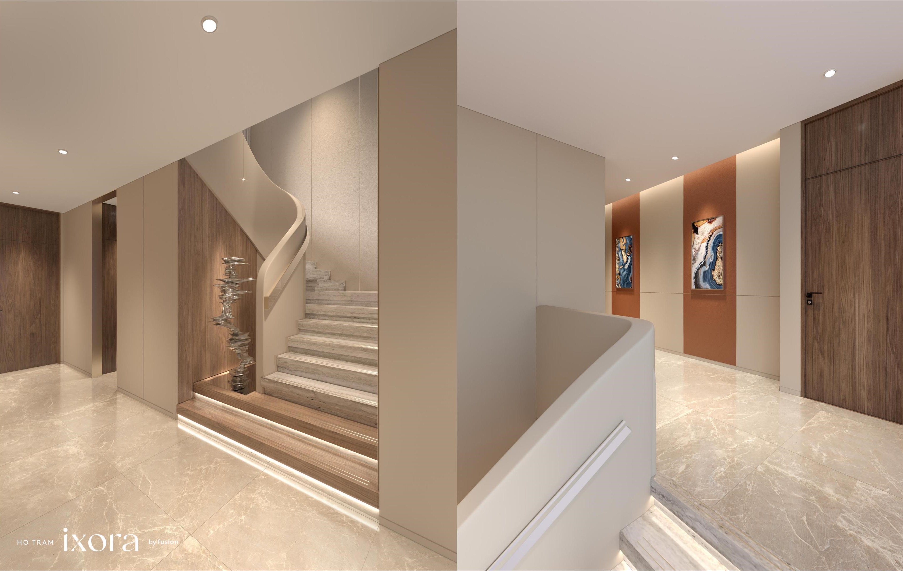 SEA HILL VILLA, IXORA HO TRAM BY FUSION, 3 BEDROOM, SEA VIEW, FULLY HIGH-END FURNISHED image