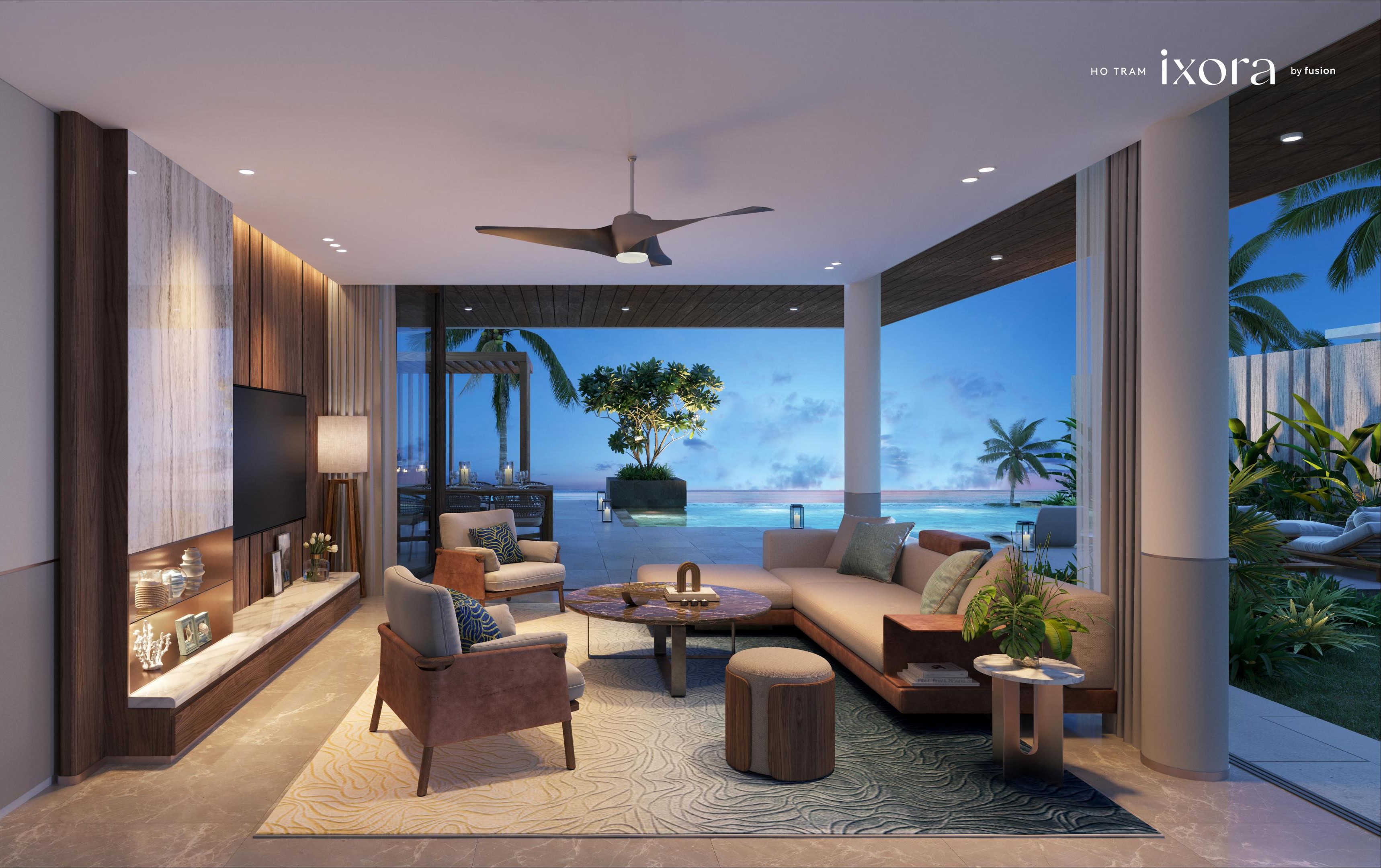 LIMITED EDITION BEACHFRONT VILLA IN HO TRAM, IXORA HỒ TRÀM BY FUSION - 5STAR image