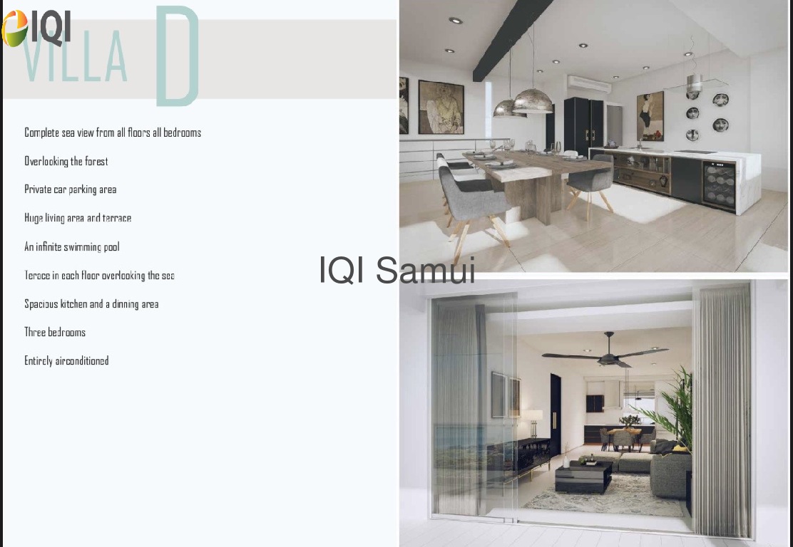 Luxury 3 Bedroom Seaview Pool Villa @ Chaweng for SALE & RENT!! image