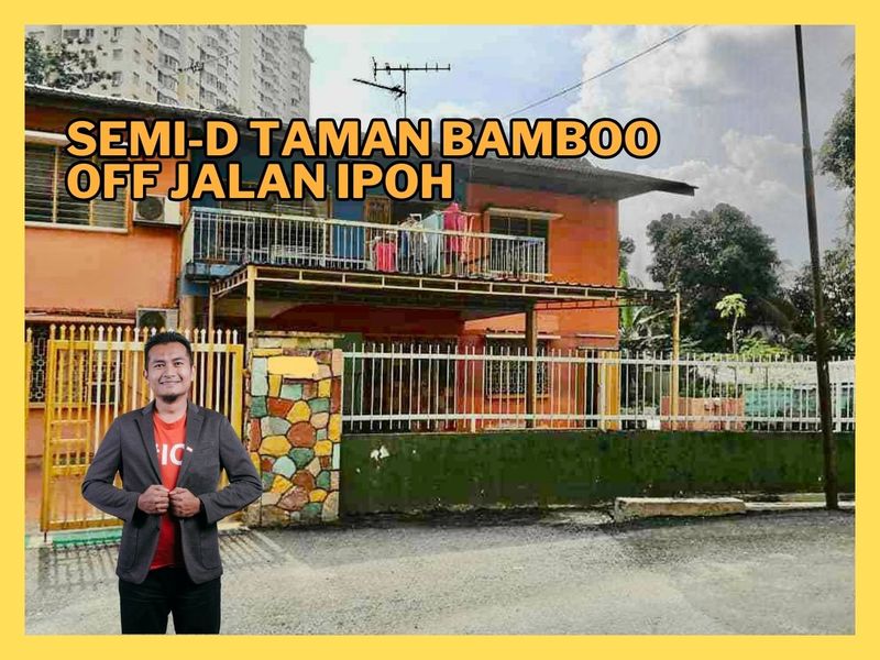 Semi Detached Taman Bamboo off Jalan Ipoh Kuala Lumpur IQI Global