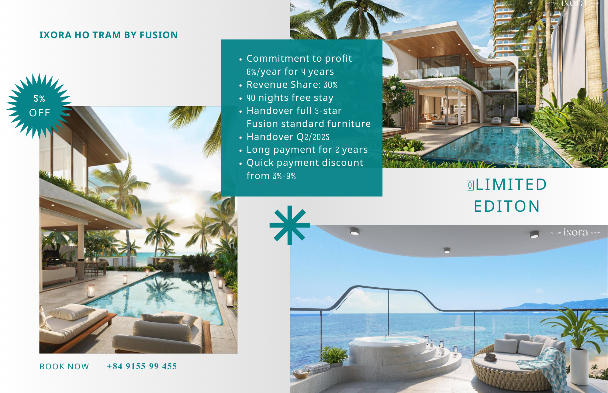 ANGSANA HO TRAM, RESORT 5SAO, ĐỔI ĐIỂM QUỐC TẾ, 40% DOANH CHO CHỦ SỞ HỮU image