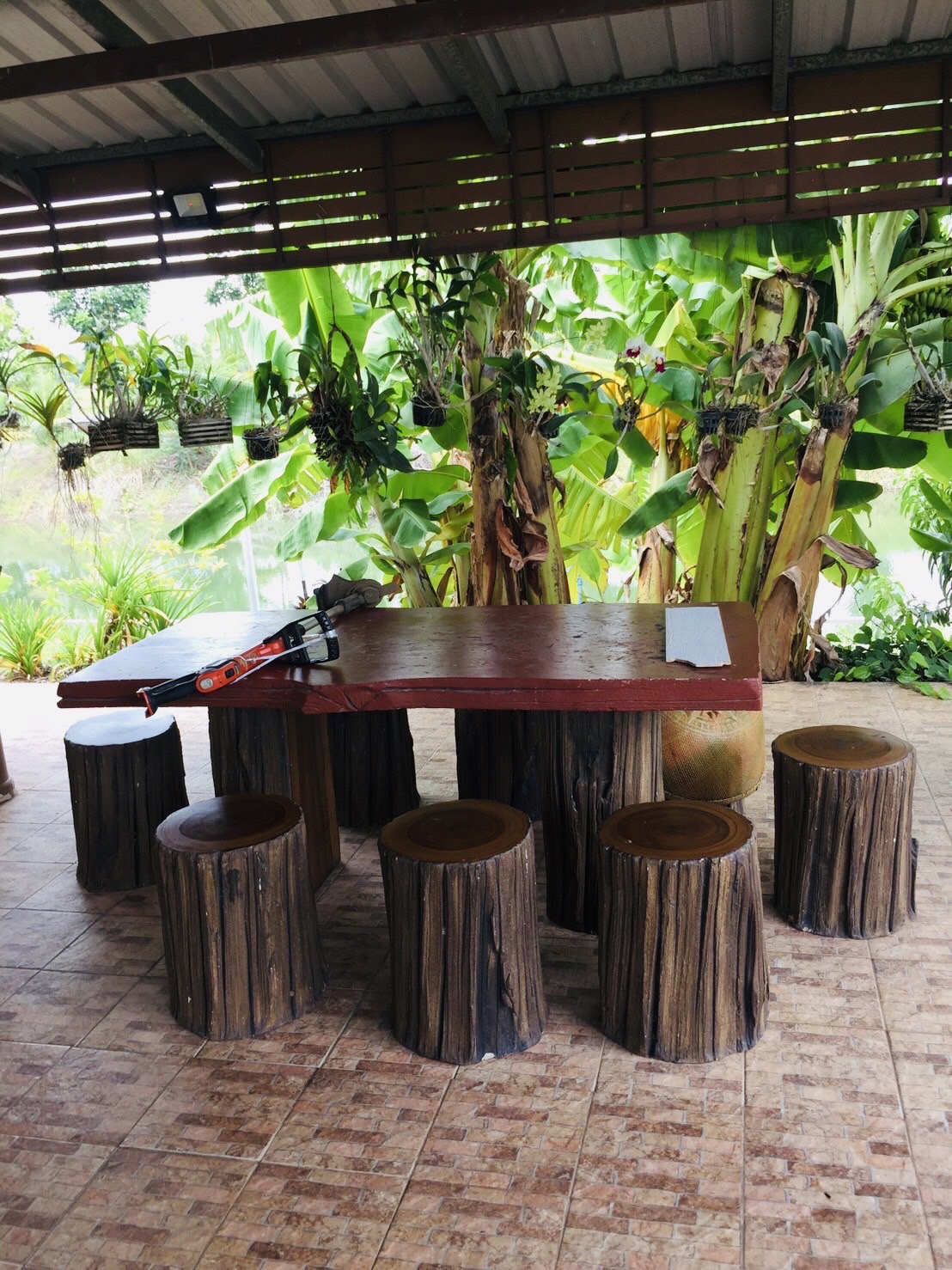 Land for sale with buildings angthong province thailand image