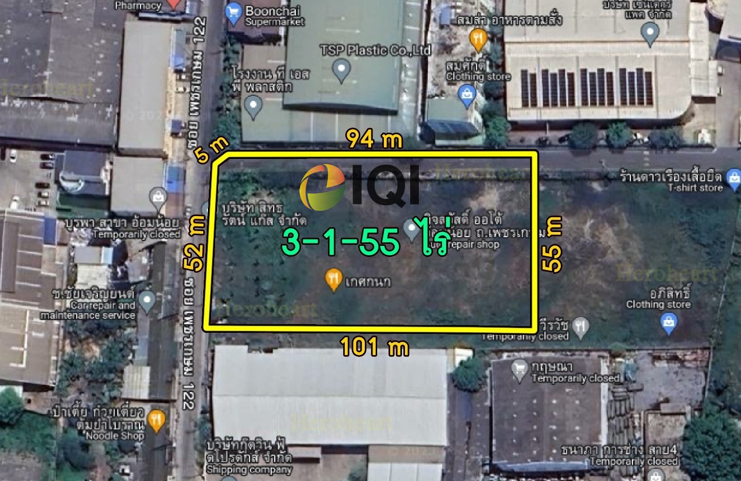 Land for sale, Om Noi Subdistrict, Krathum Baen District, Samut Sakhon Province. image