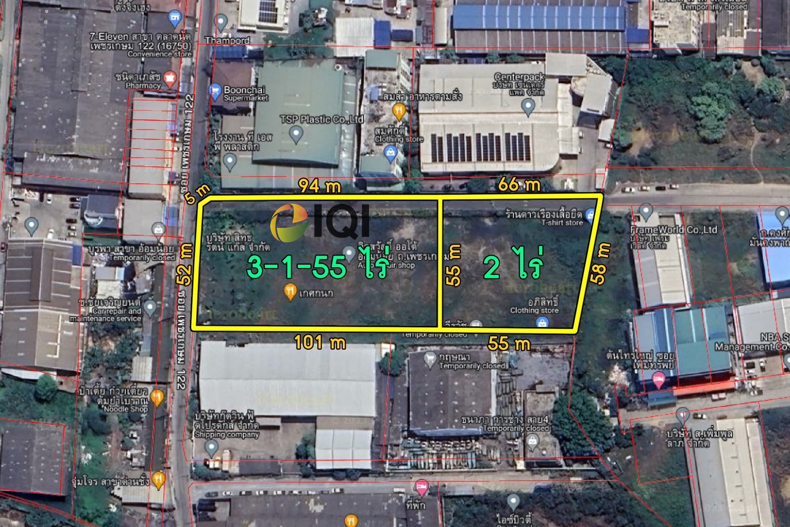Land for sale, Om Noi Subdistrict, Krathum Baen District, Samut Sakhon Province. image
